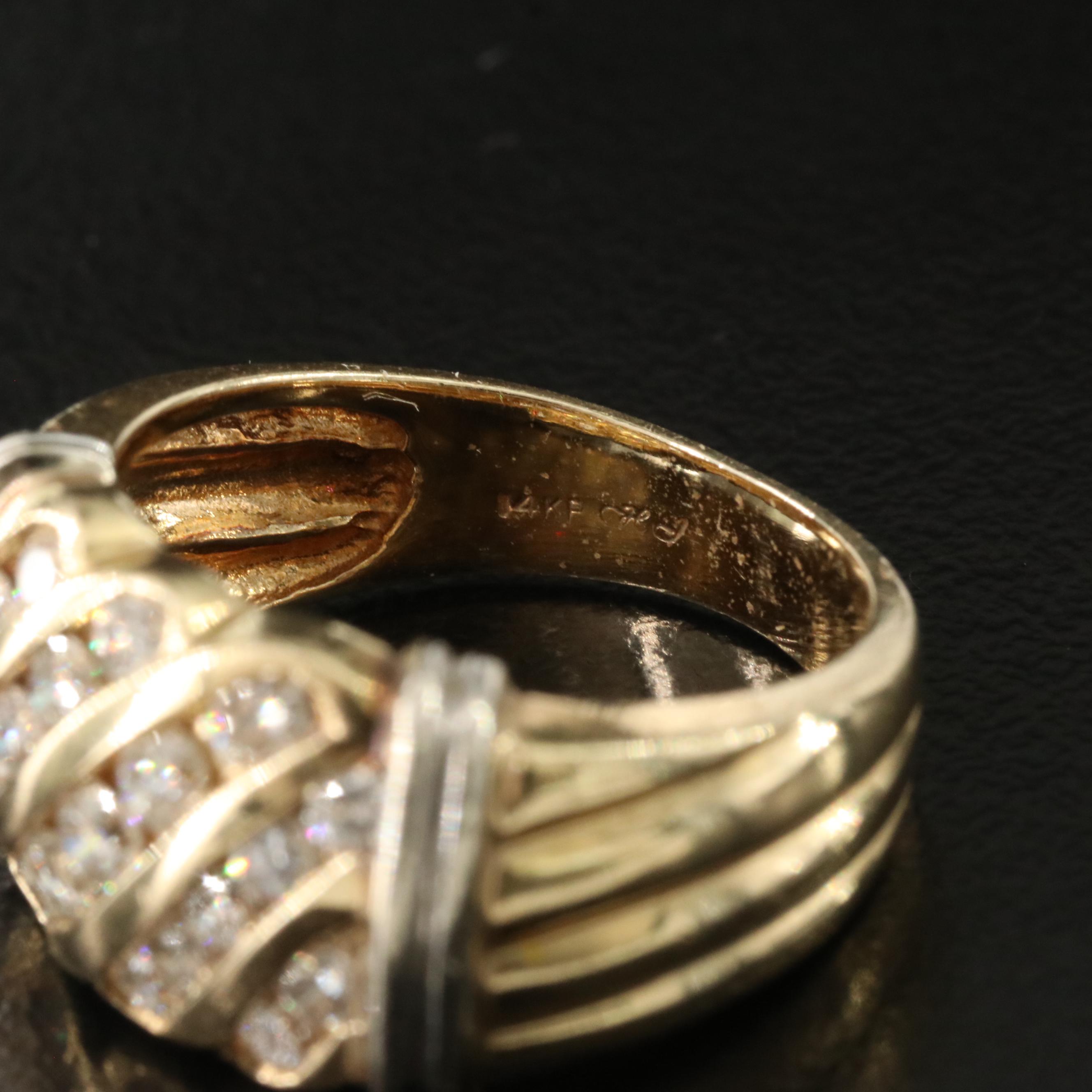 14K 0.74 CTW Diamond Ring