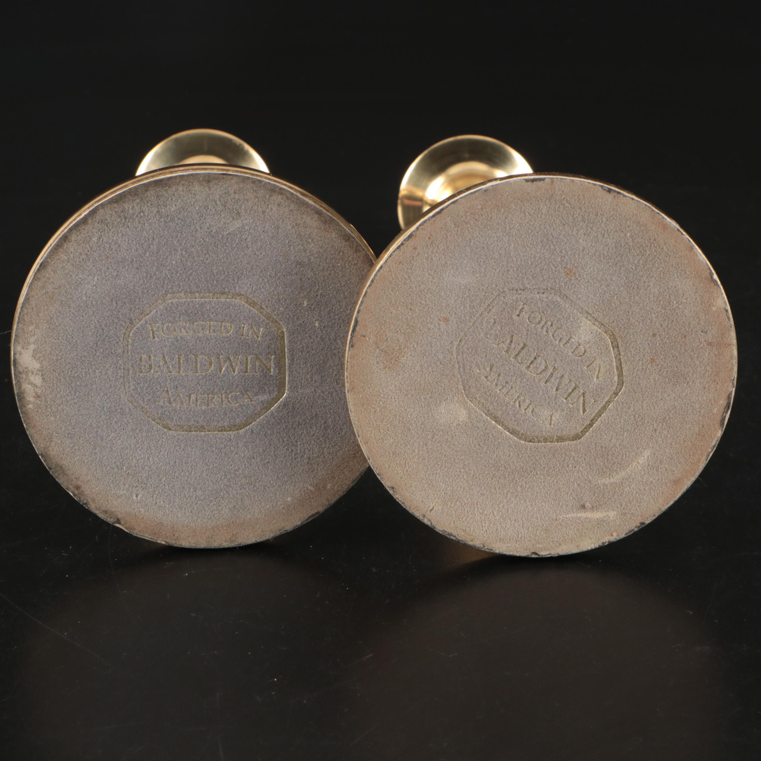 Baldwin Brass Candle Holders, Brass Chambersticks, and More Brass Décor