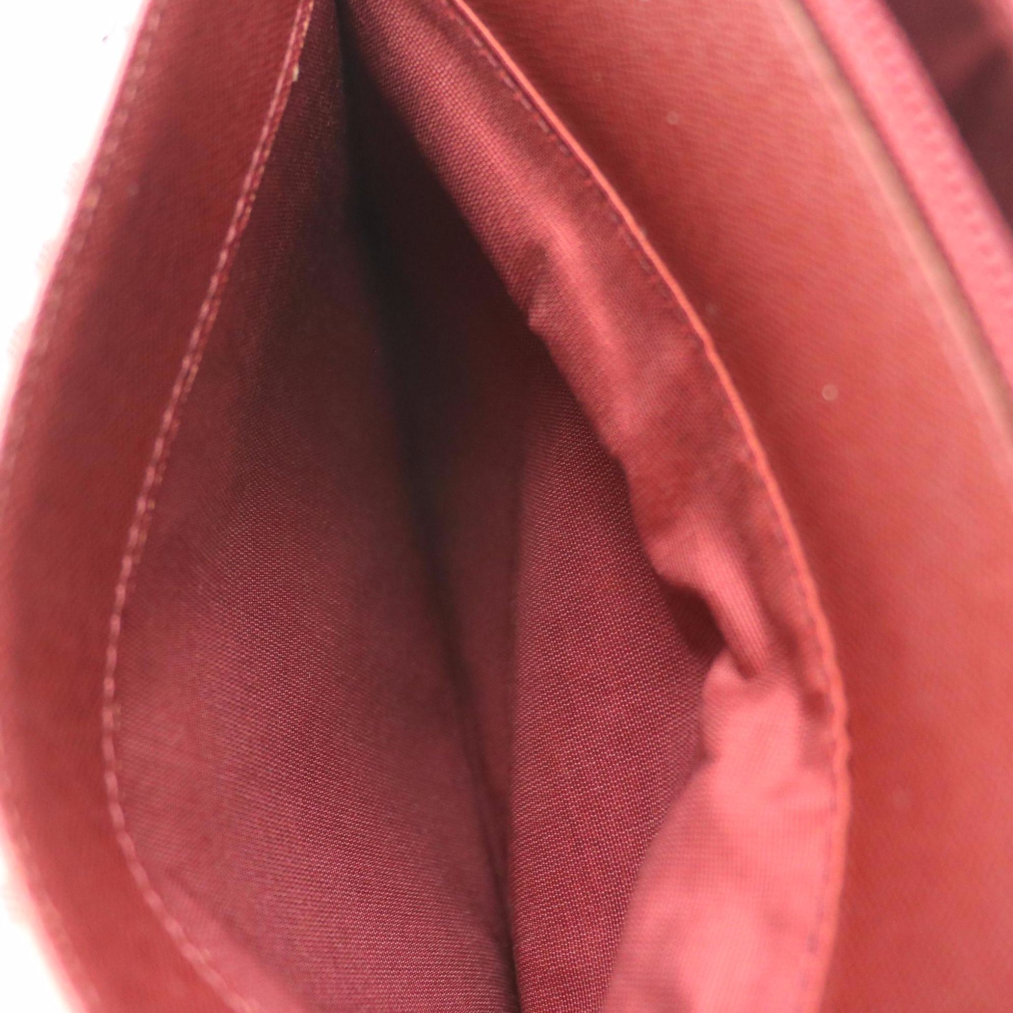 Burberry Top Handle Bag in Housecheck Nylon and Burgundy Leather Trim