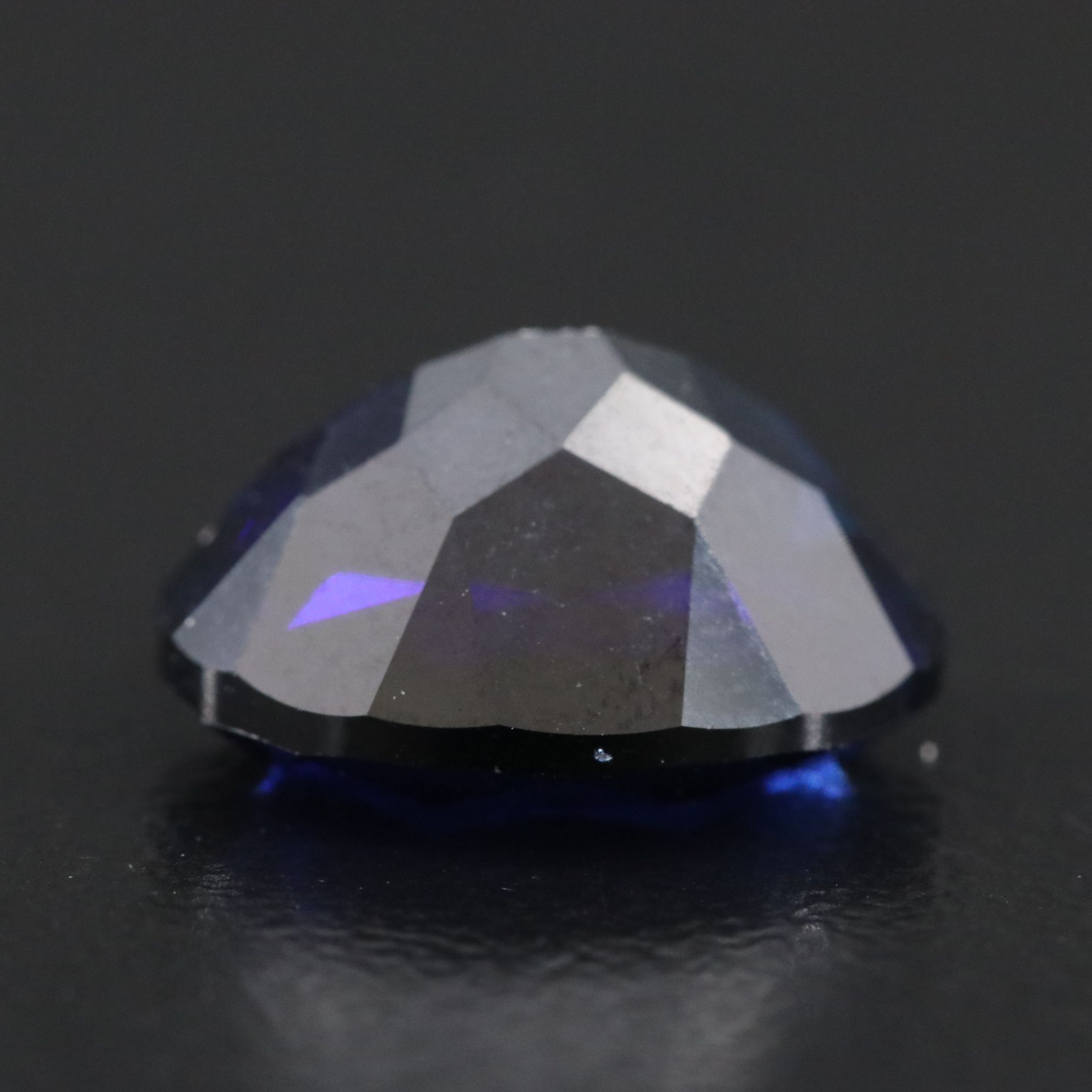 Loose 7.14 CT Lab Grown Sapphire