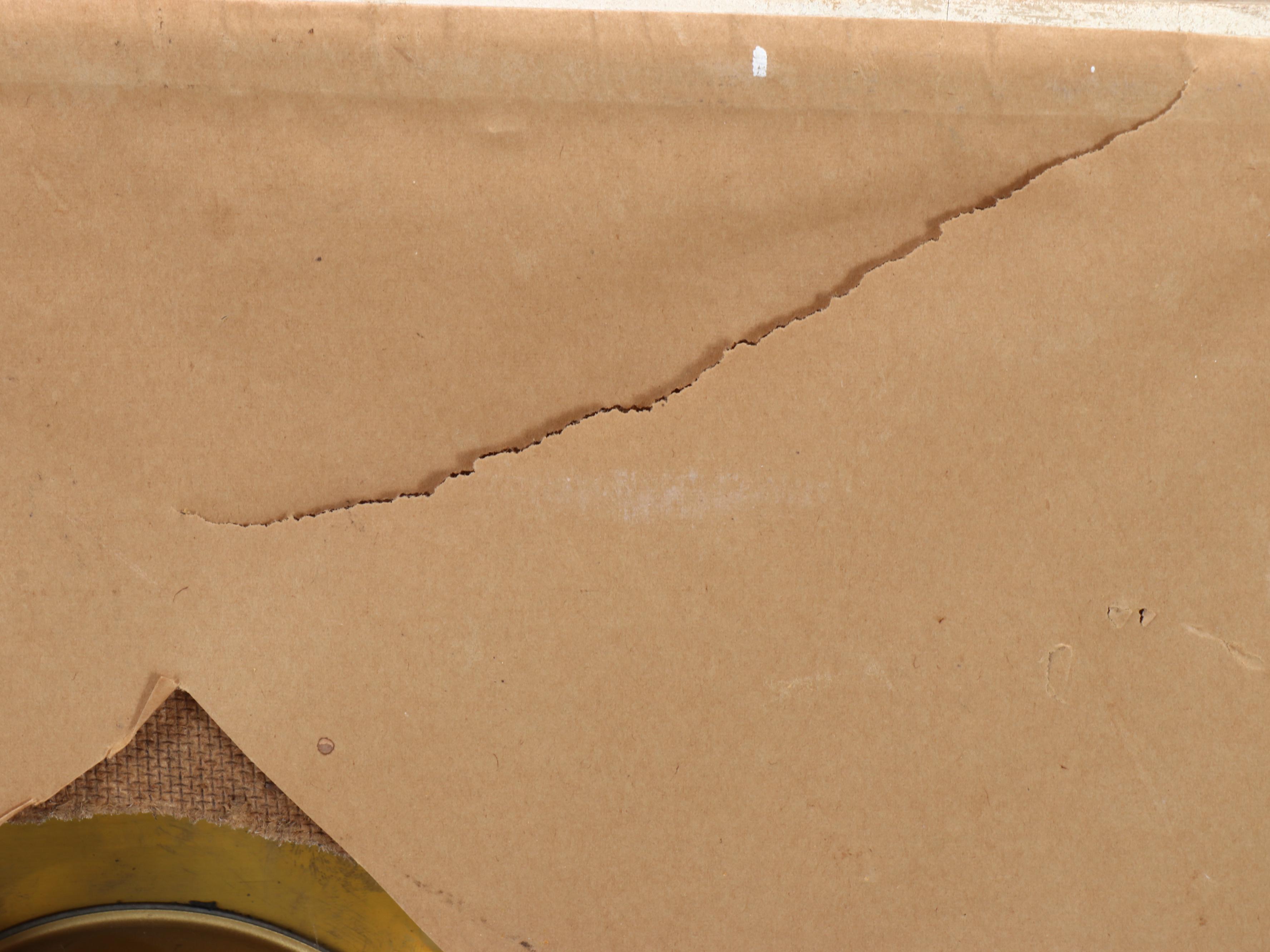 Baroque Revival German Giltwood Wall Clock, Mid-20th Century