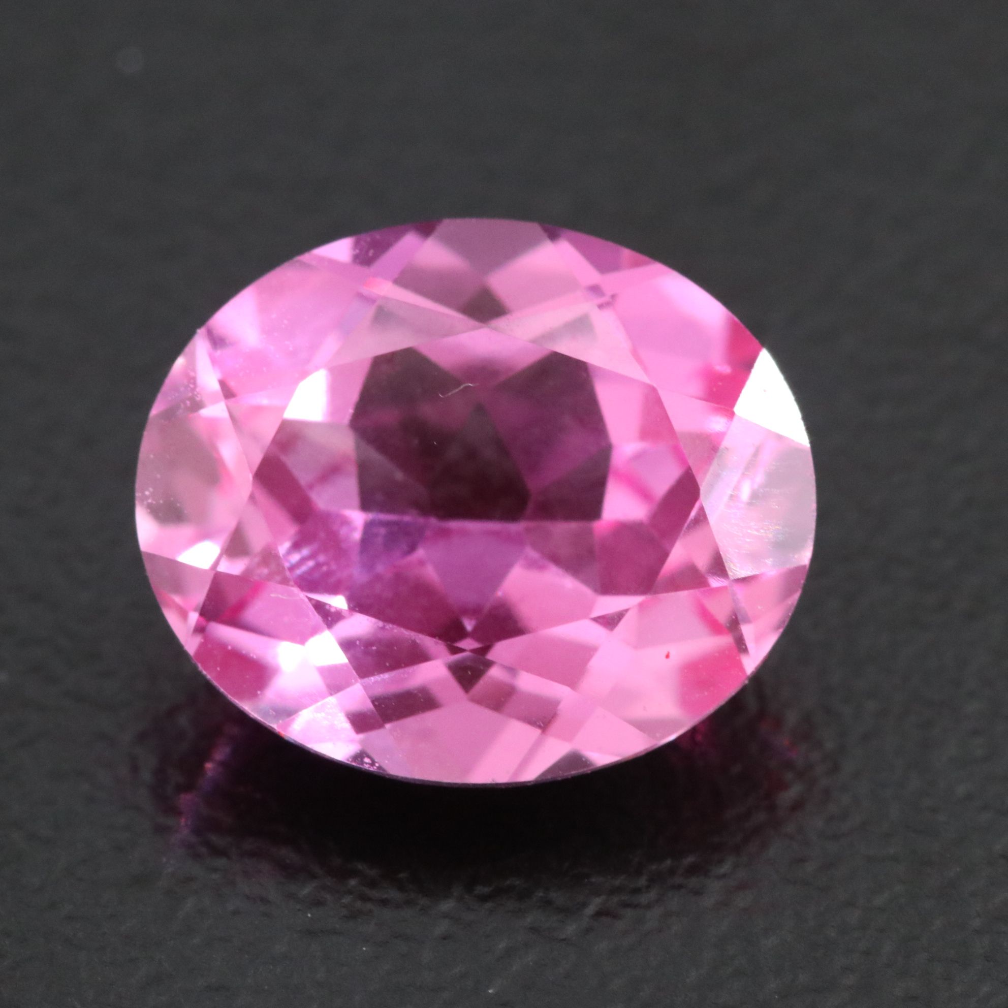 Loose 6.40 CT Lab Grown Sapphire