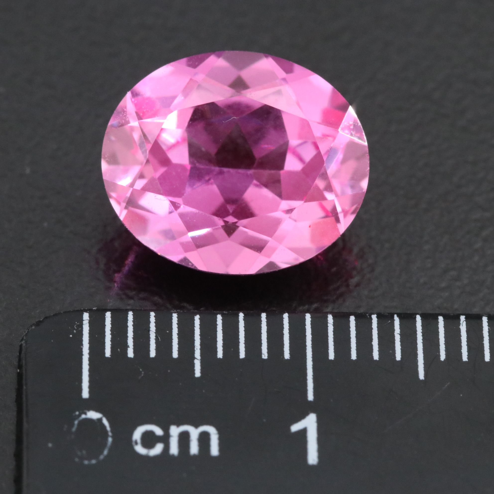 Loose 6.40 CT Lab Grown Sapphire