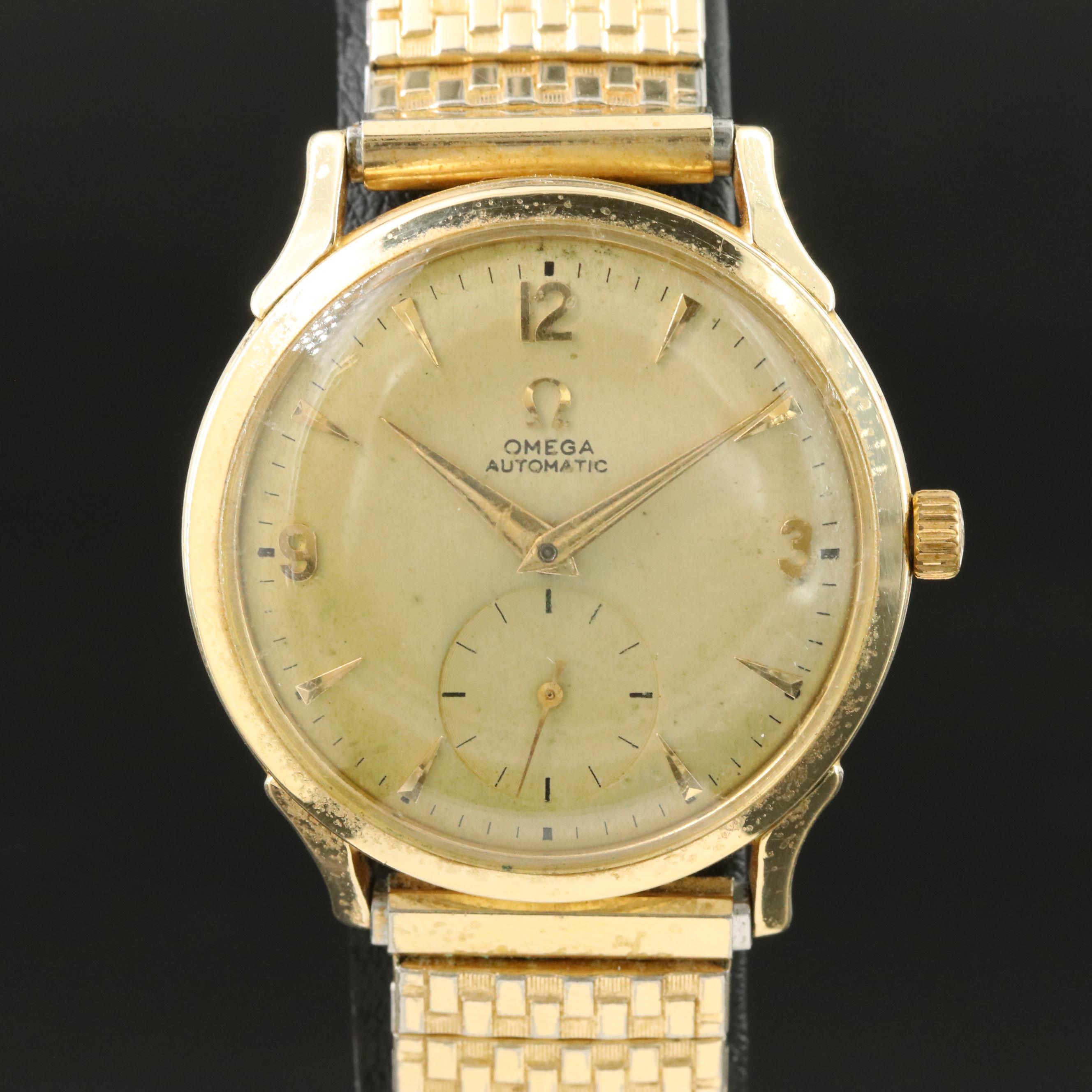 Omega "Bumper" Gold-Filled Vintage Watch c.1952
