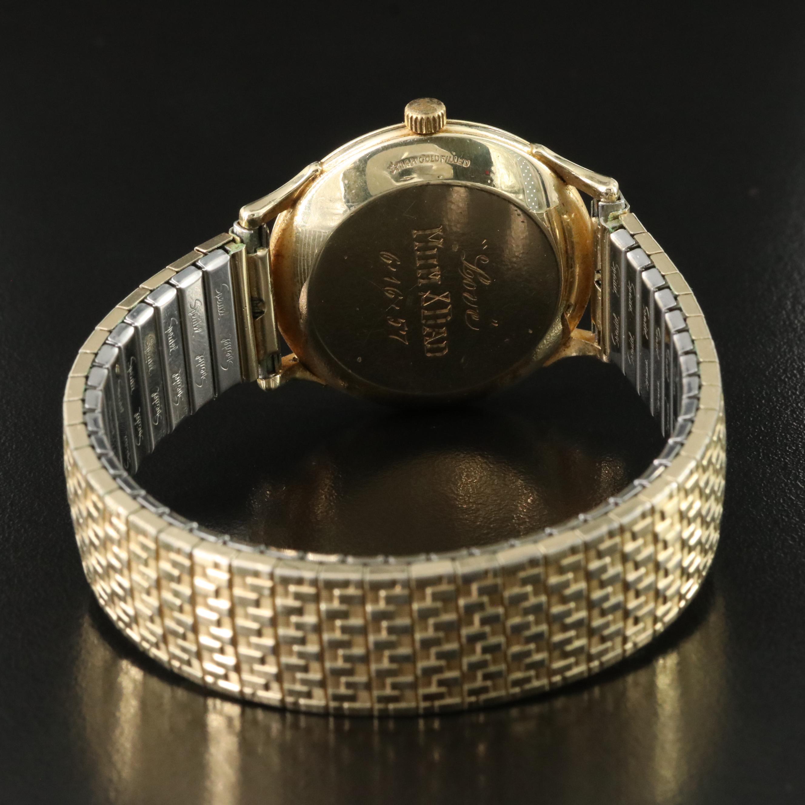 Omega "Bumper" Gold-Filled Vintage Watch c.1952