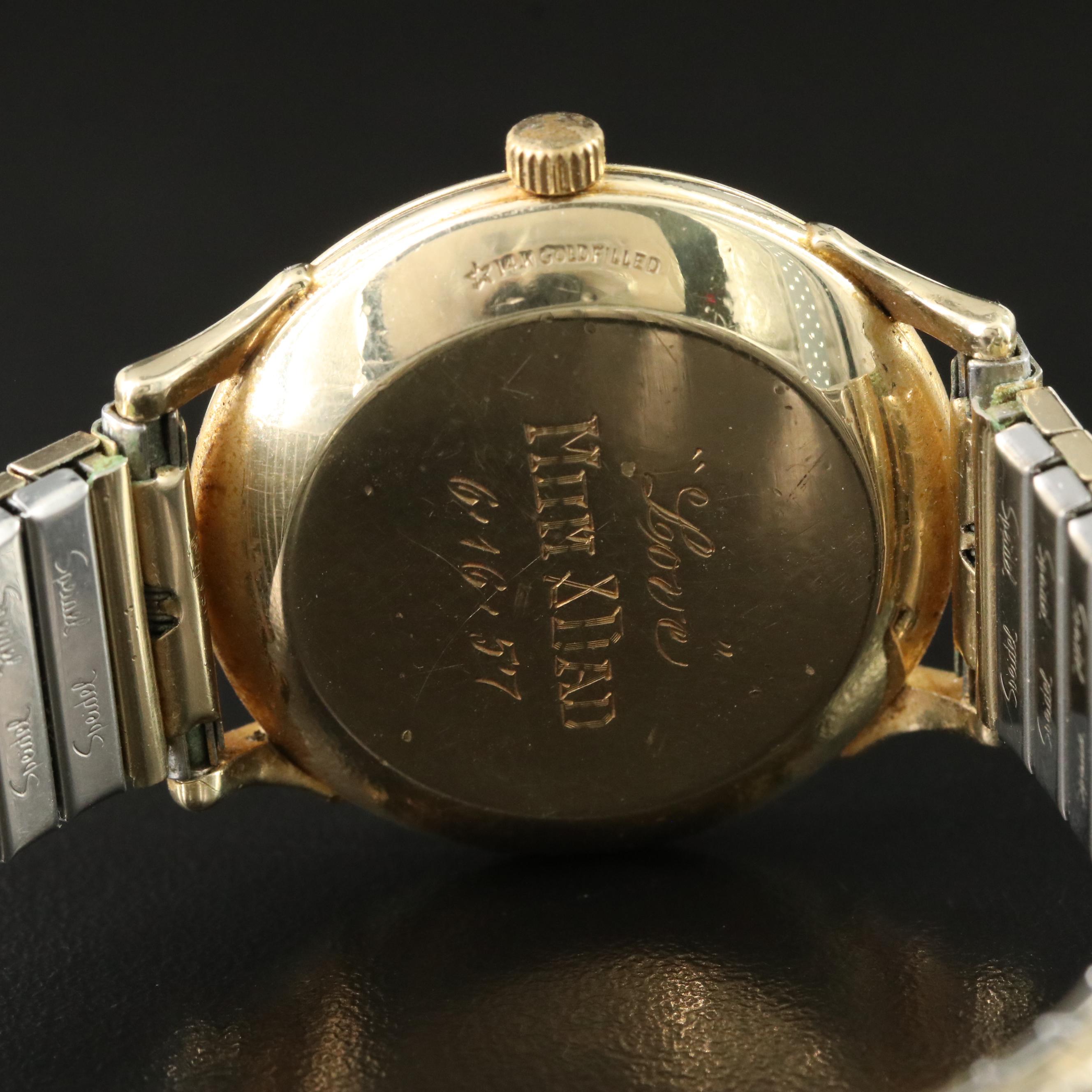 Omega "Bumper" Gold-Filled Vintage Watch c.1952
