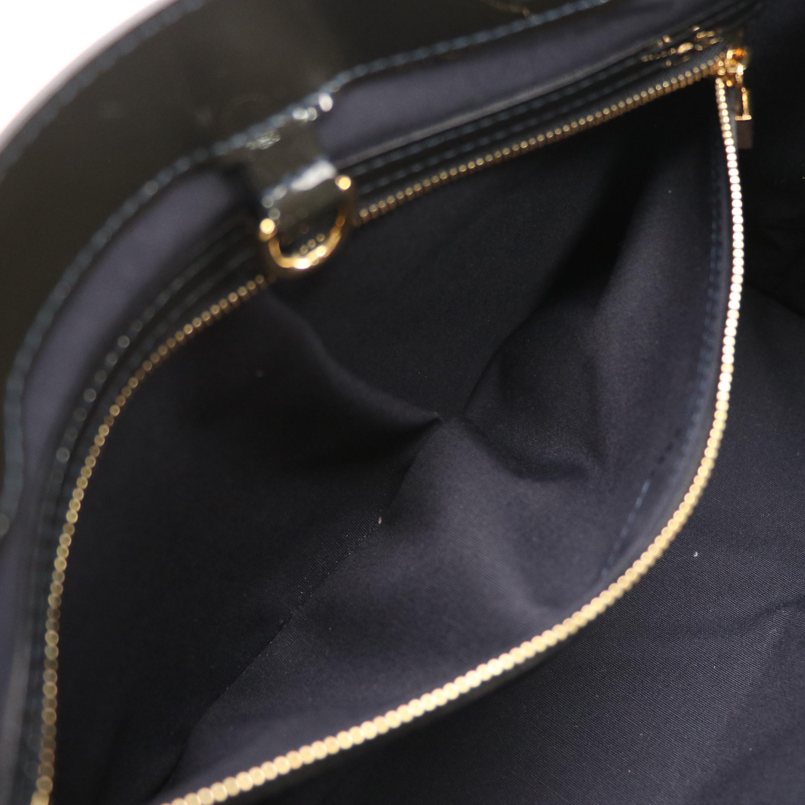 Louis Vuitton Wilshire PM Handbag in Monogram Vernis Leather