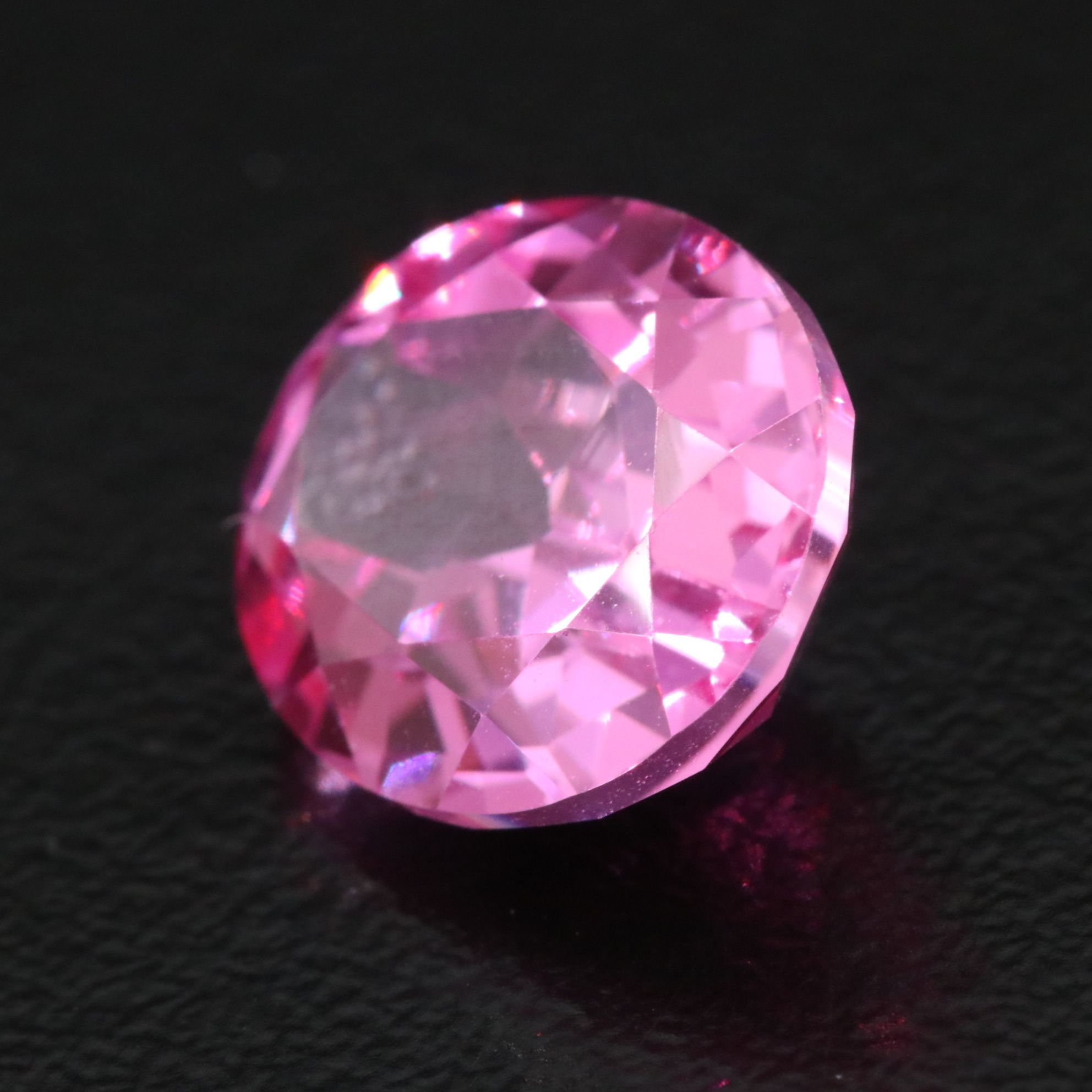 Loose 6.52 CT Lab Grown Sapphire