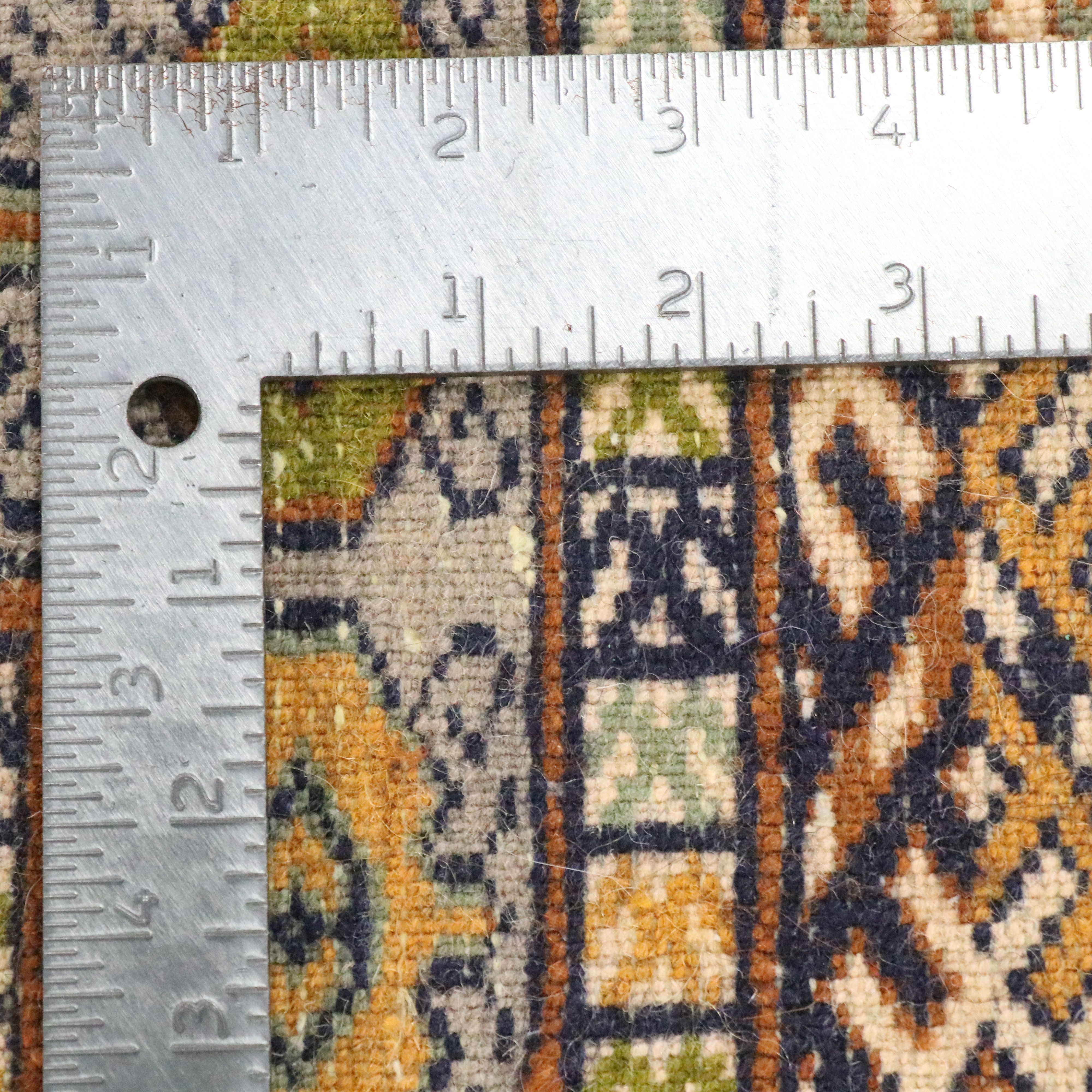 2'3 x 3'2 Hand-Knotted Afghan Turkmen Accent Rug