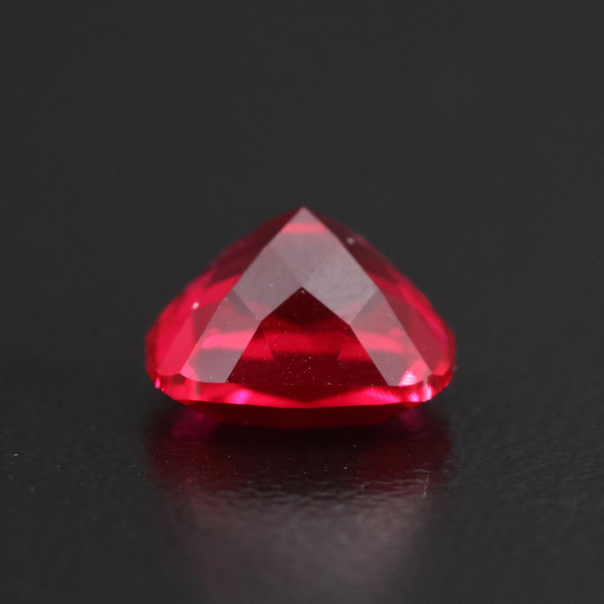 Loose 4.21 CT Lab Grown Ruby