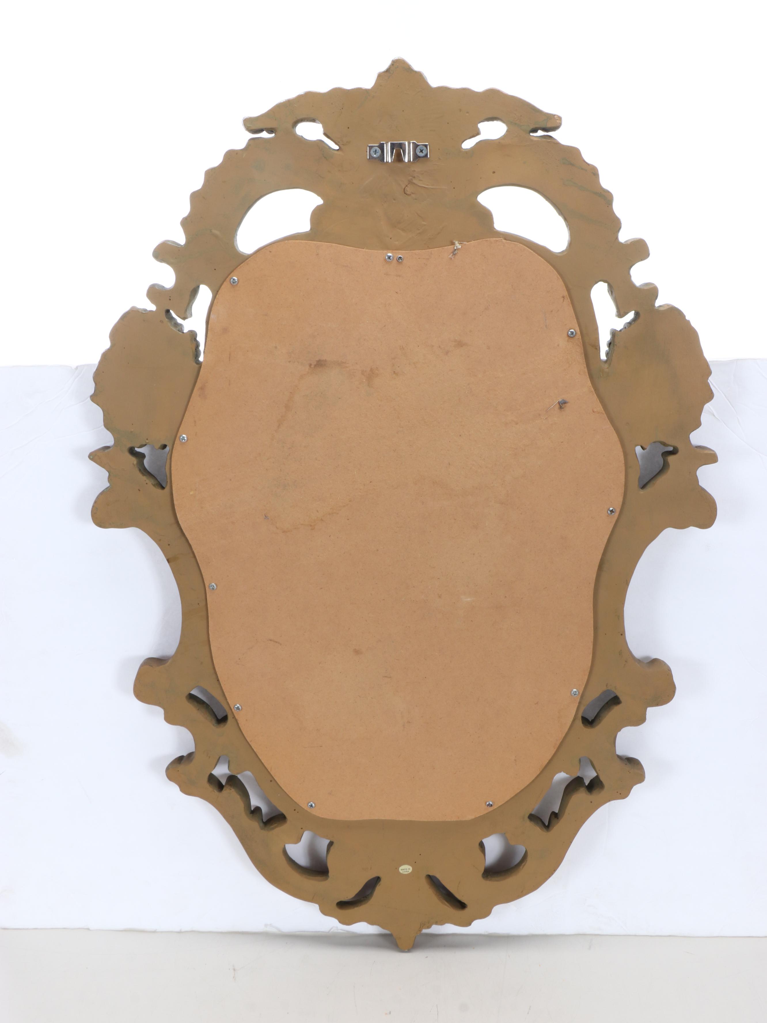 Baroque Revival Gilt Wall Mirror