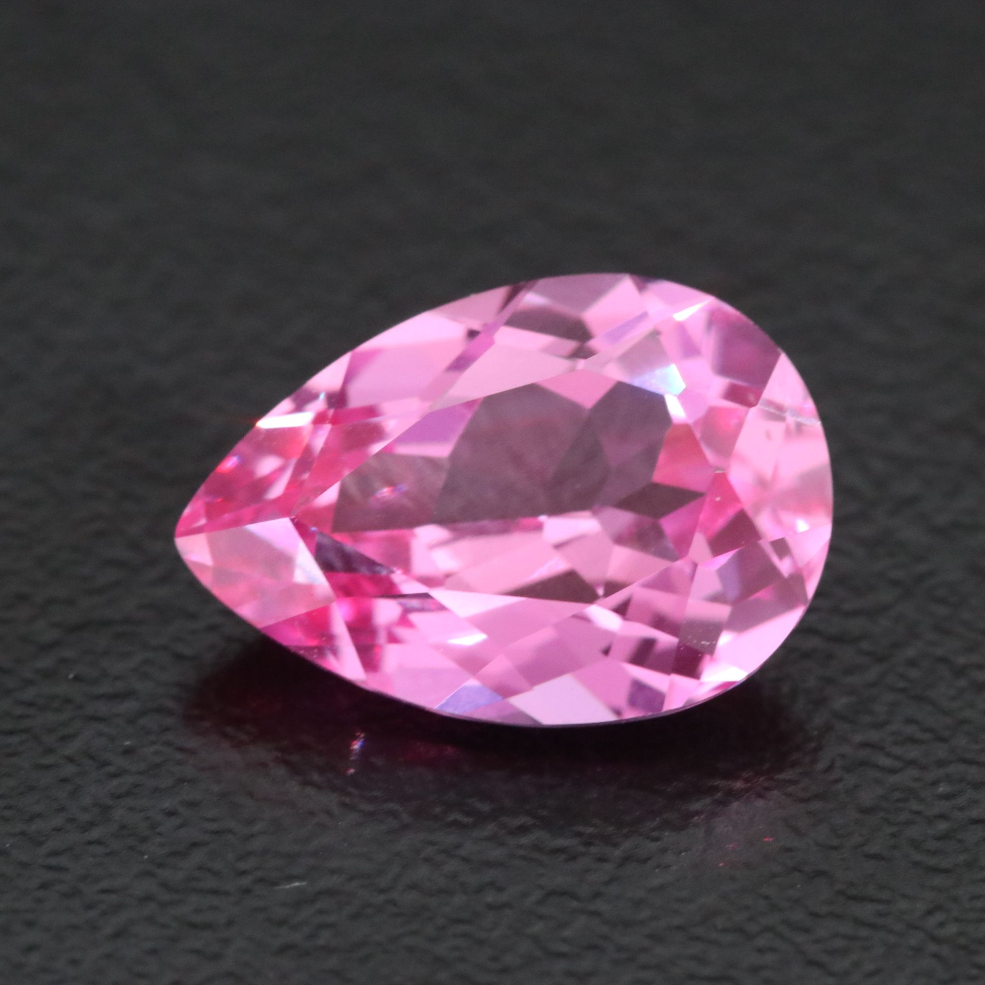 Loose 5.45 CT Lab Grown Pink Sapphire