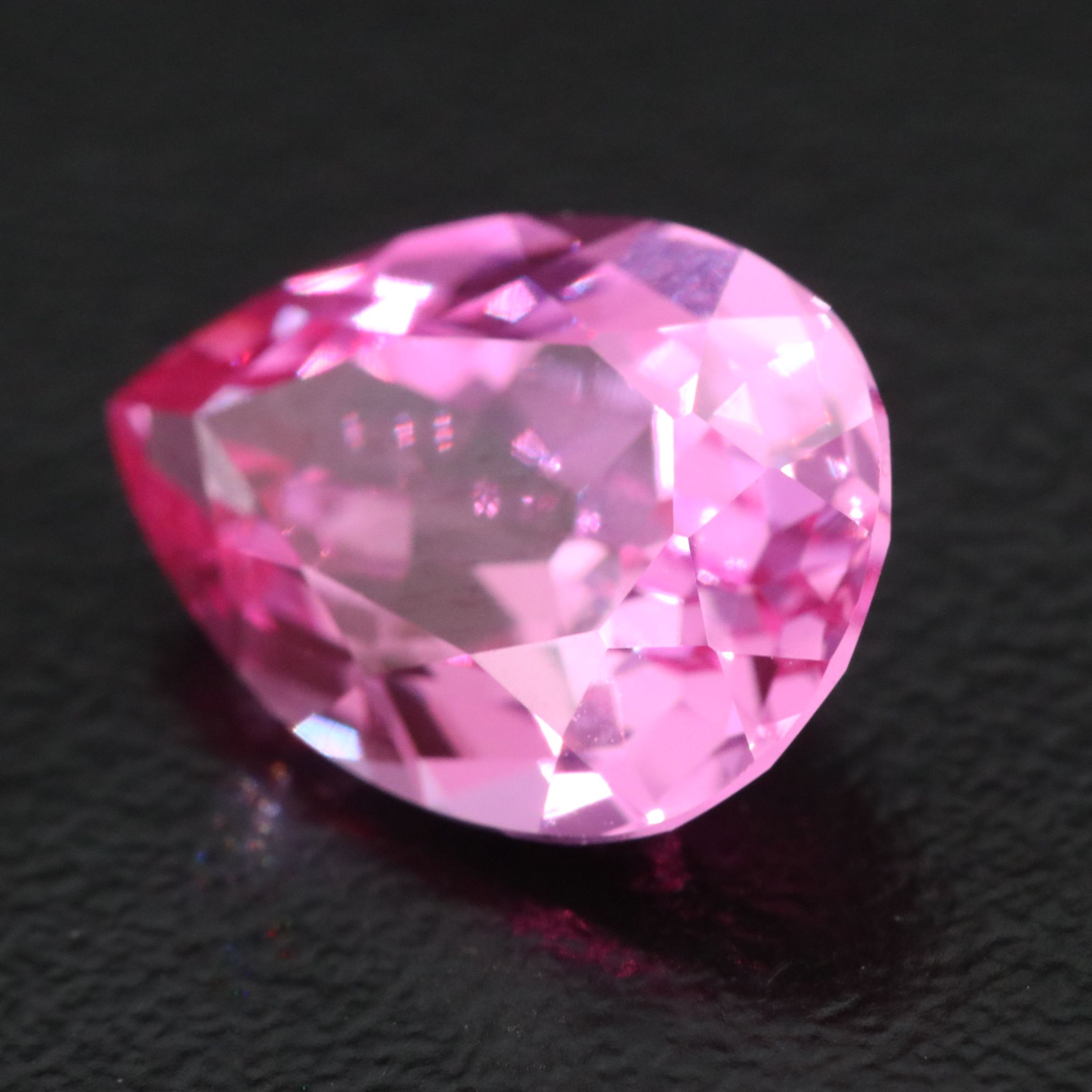 Loose 5.45 CT Lab Grown Pink Sapphire