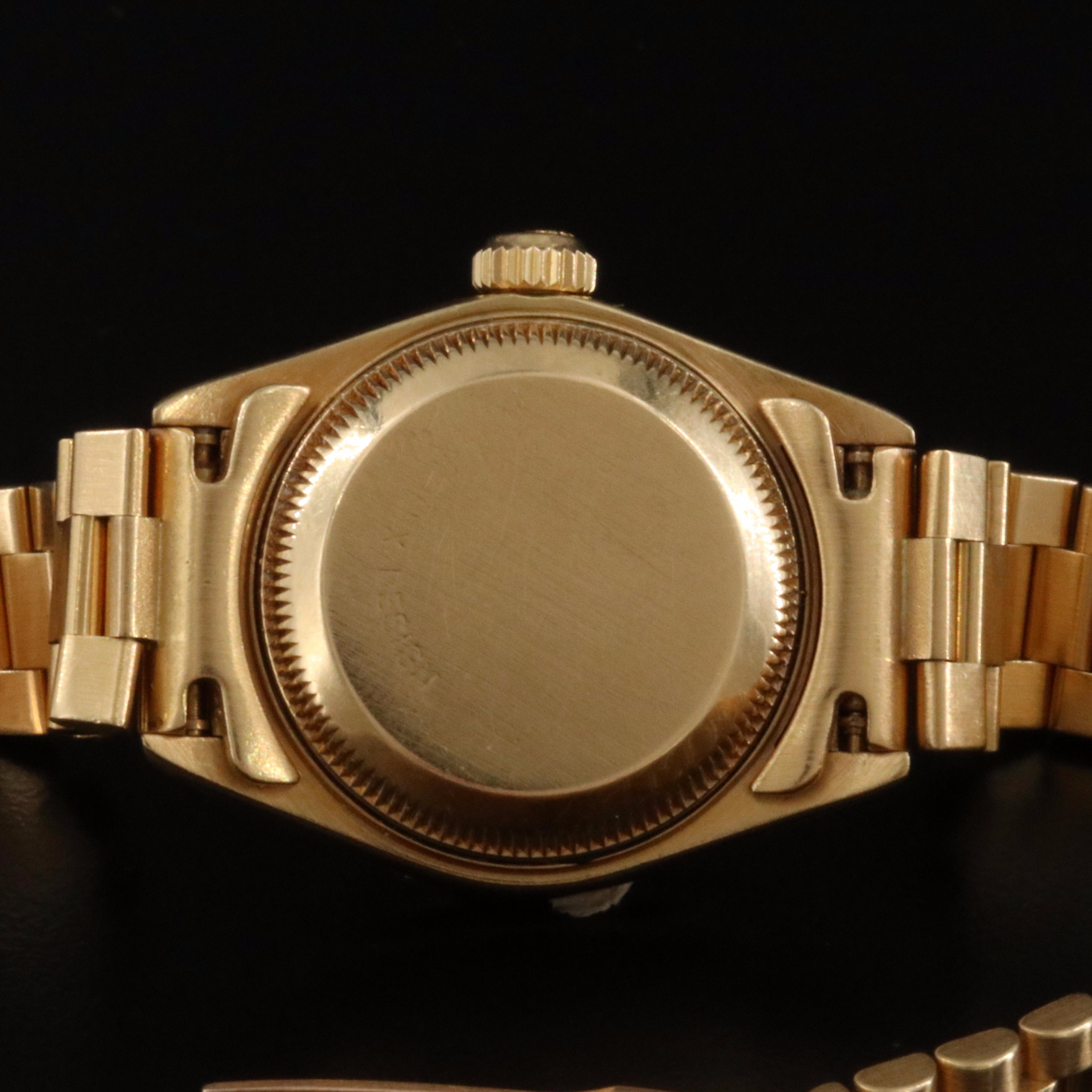 1990 Rolex Datejust 69178 Custom Diamond Dial and Bezel Watch