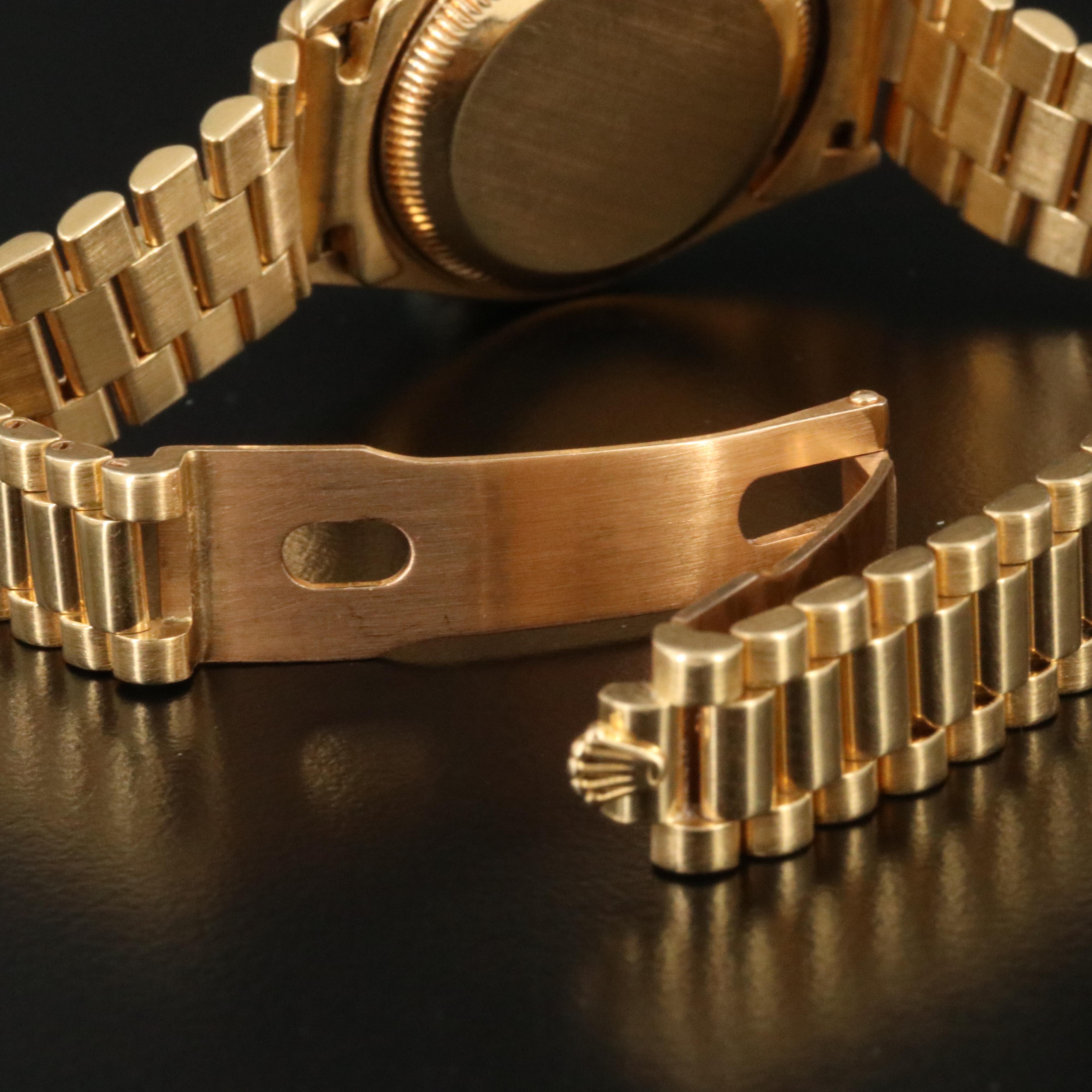 1990 Rolex Datejust 69178 Custom Diamond Dial and Bezel Watch