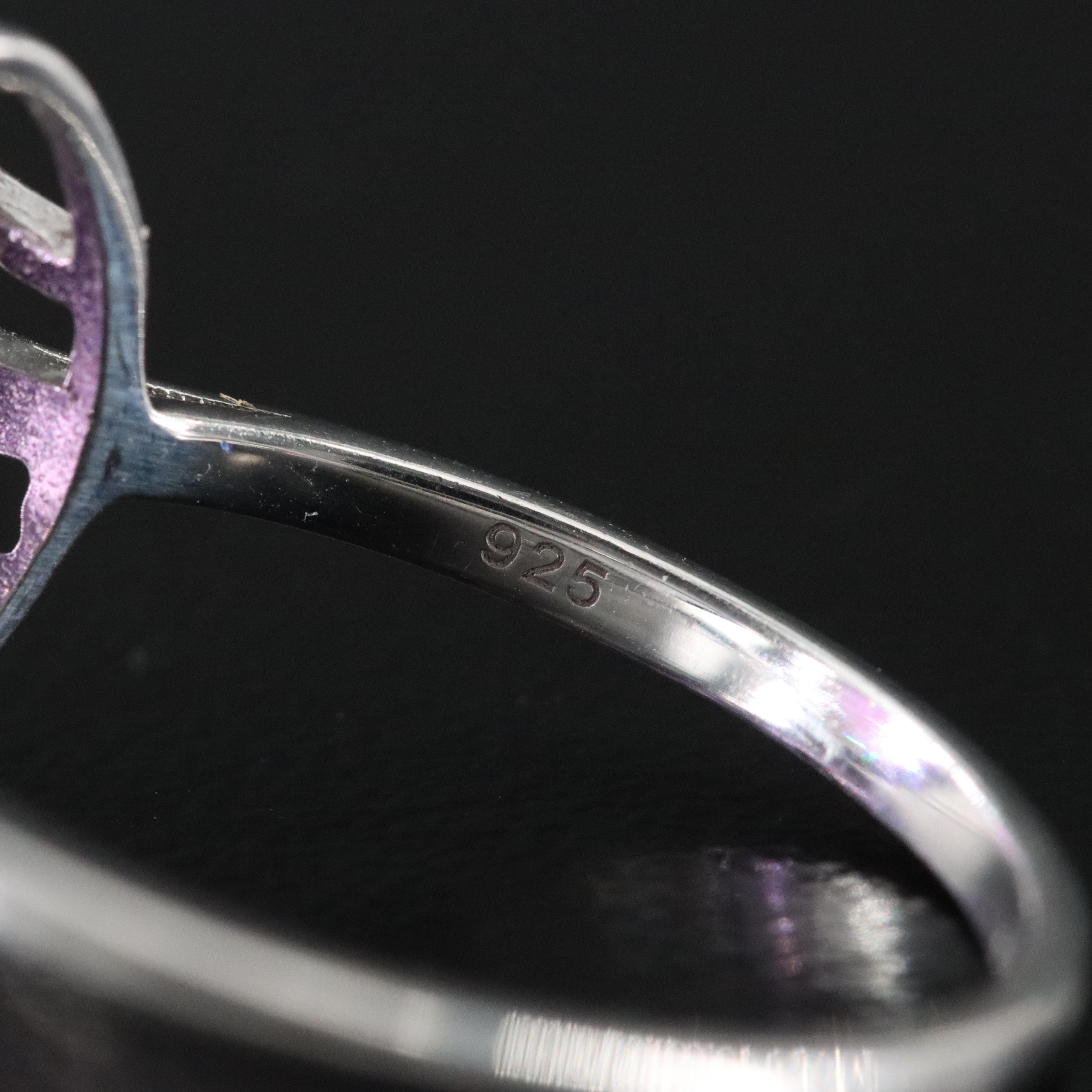 Sterling Amethyst Ring