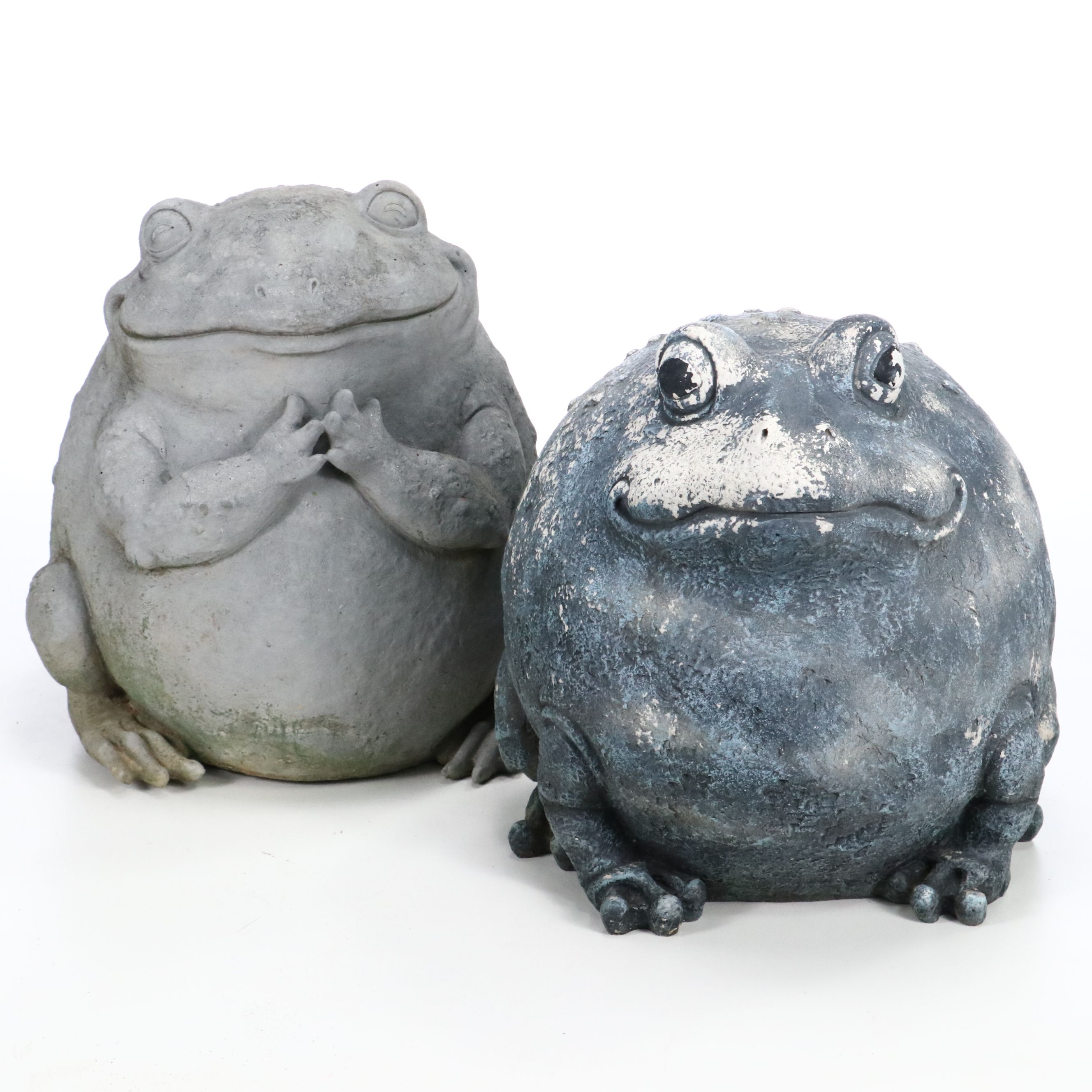 Rotund Frog Garden Statues