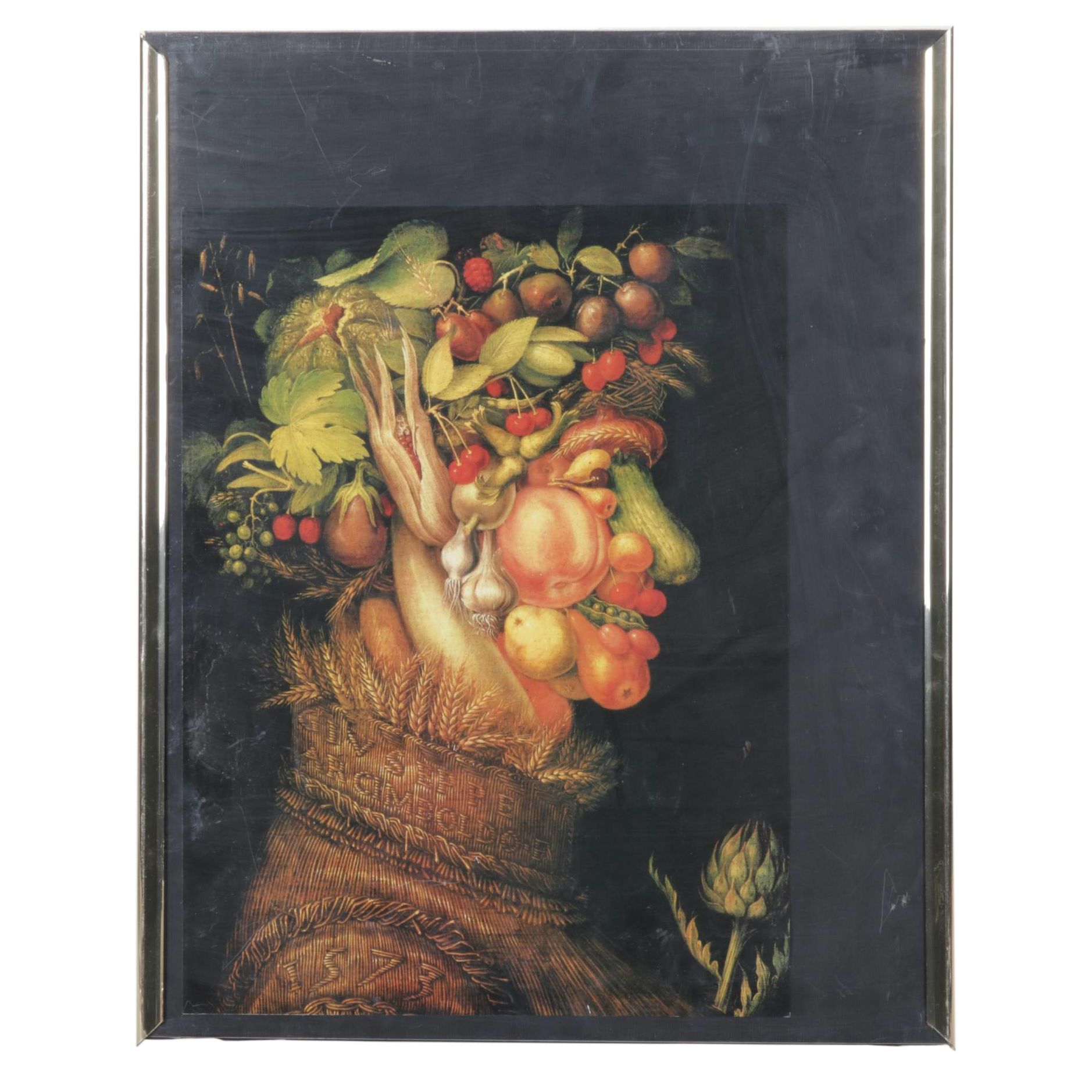 Offset Lithograph after Giuseppe Arcimboldo "Summer"