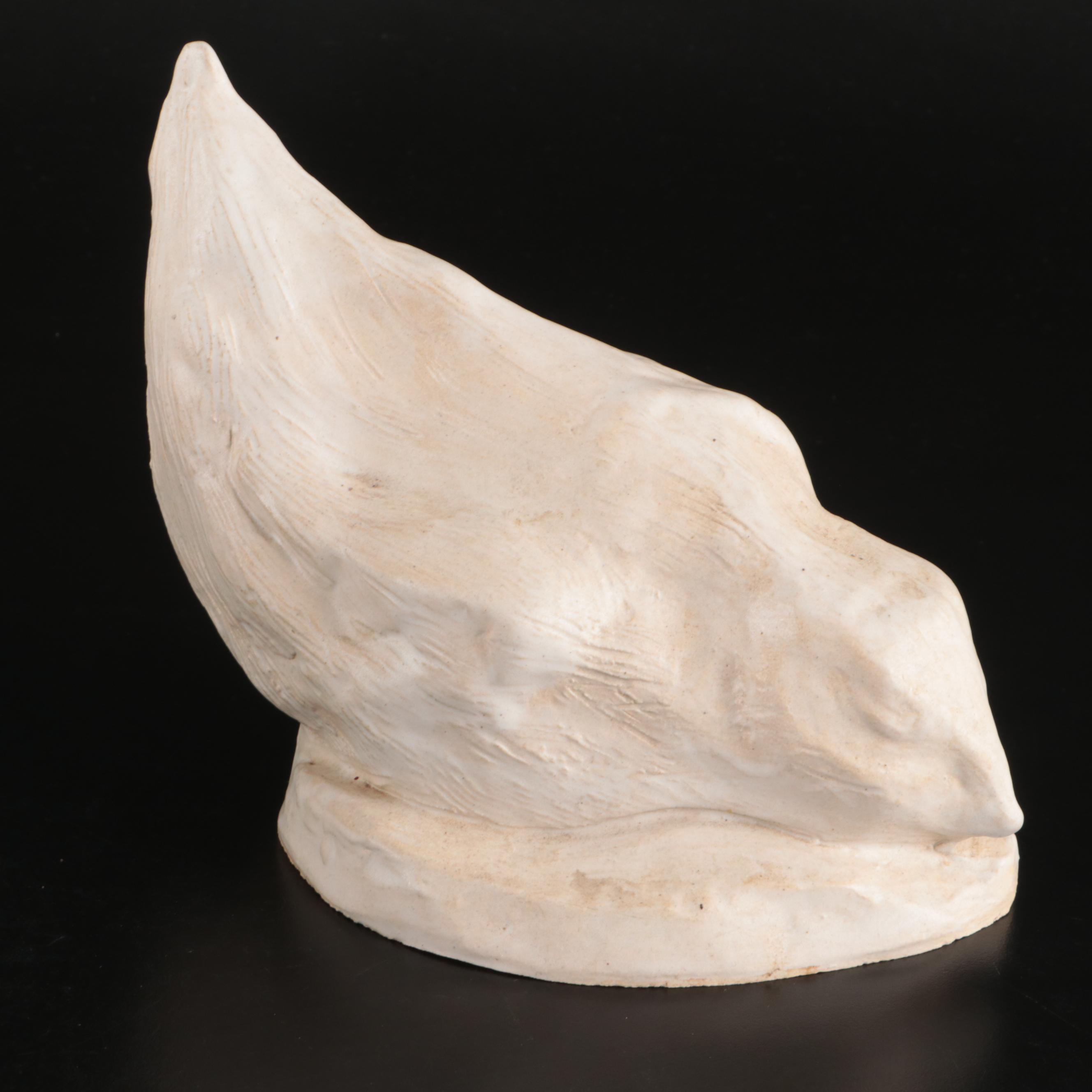 R.A. Schuster Hand-Sculpted Ceramic Figurines, Late 20th C.