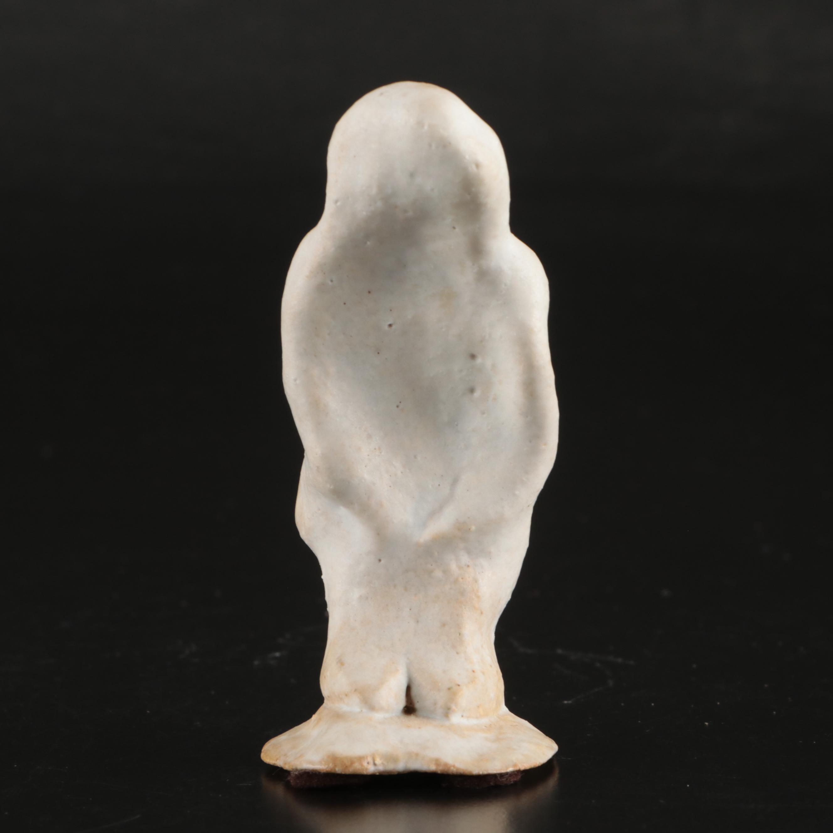 R.A. Schuster Hand-Sculpted Ceramic Figurines, Late 20th C.