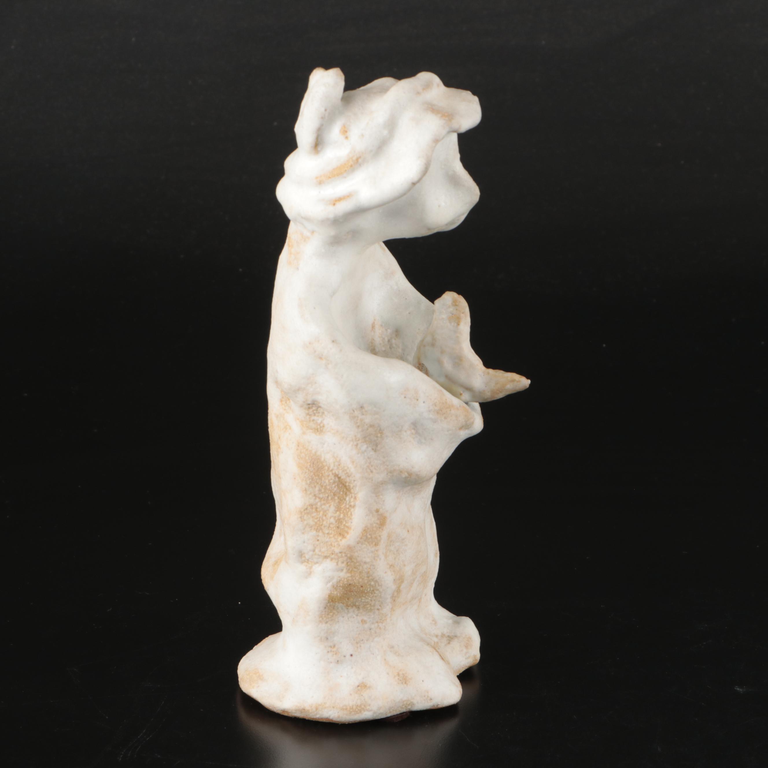 R.A. Schuster Hand-Sculpted Ceramic Figurines, Late 20th C.