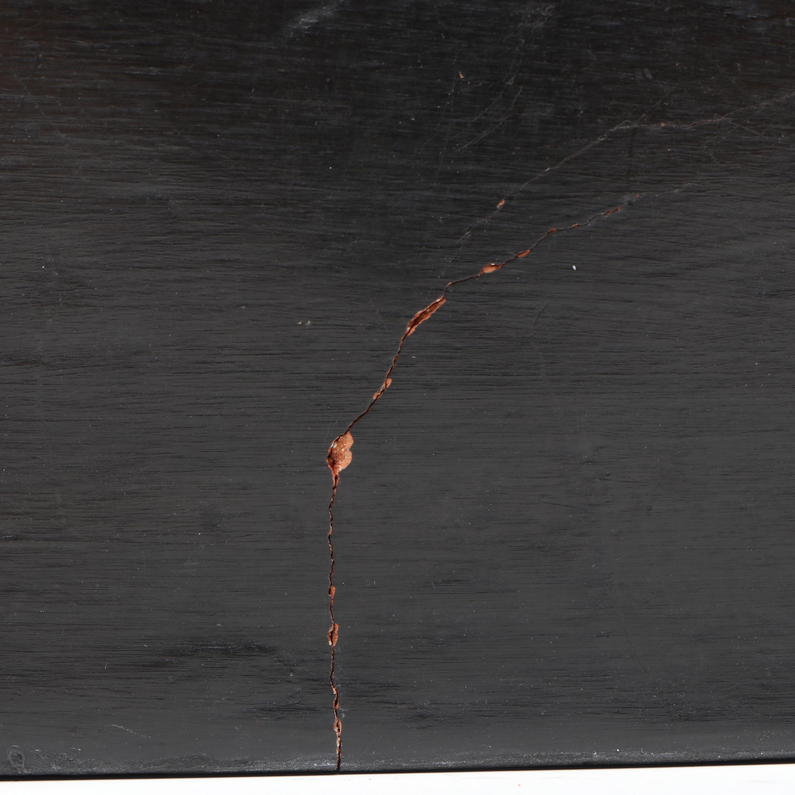 Southwestern Style Ceramic Black Madonna Figurine