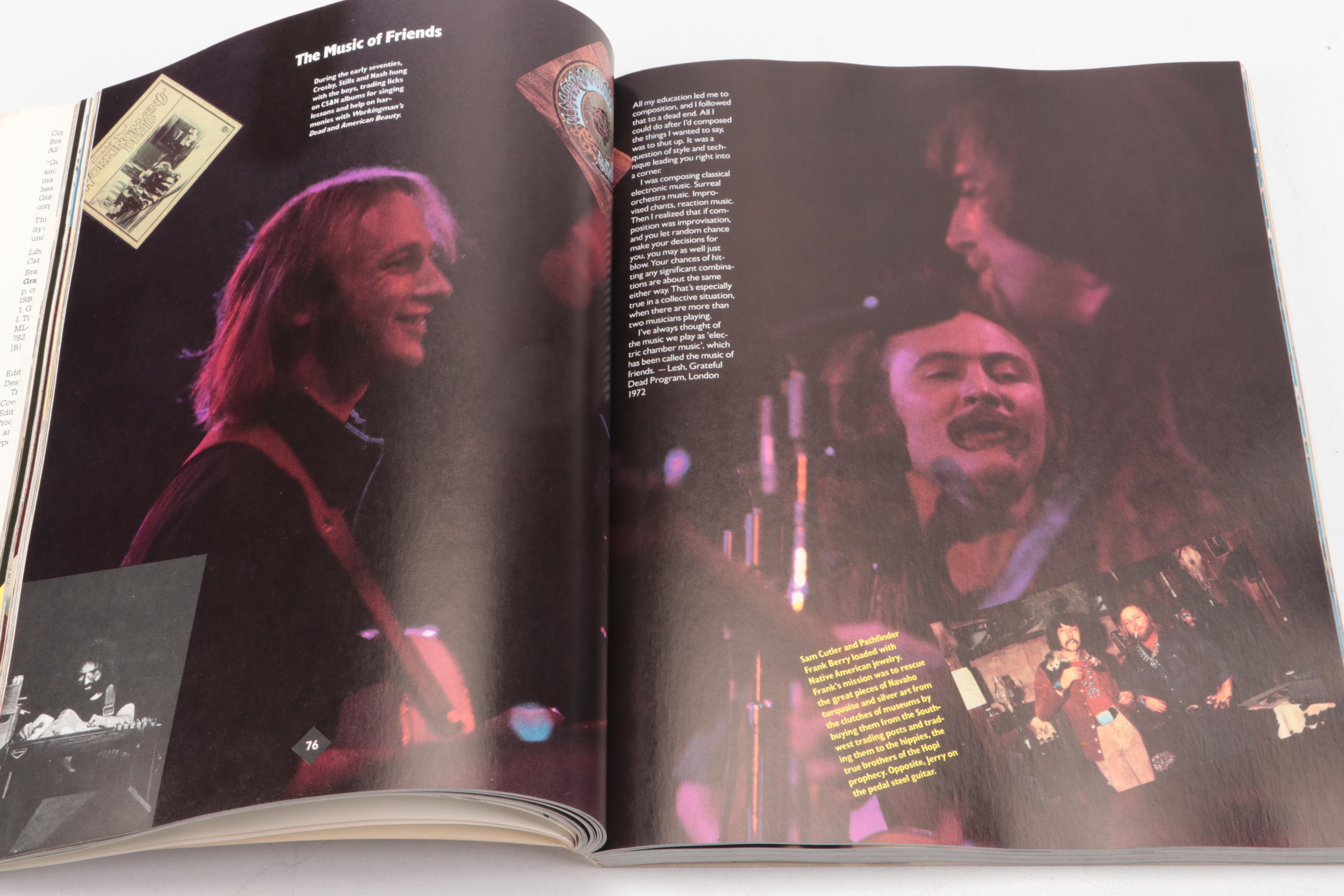 First Paperback Printing "Grateful Dead Family Album" by Jerilyn Lee Brandelius