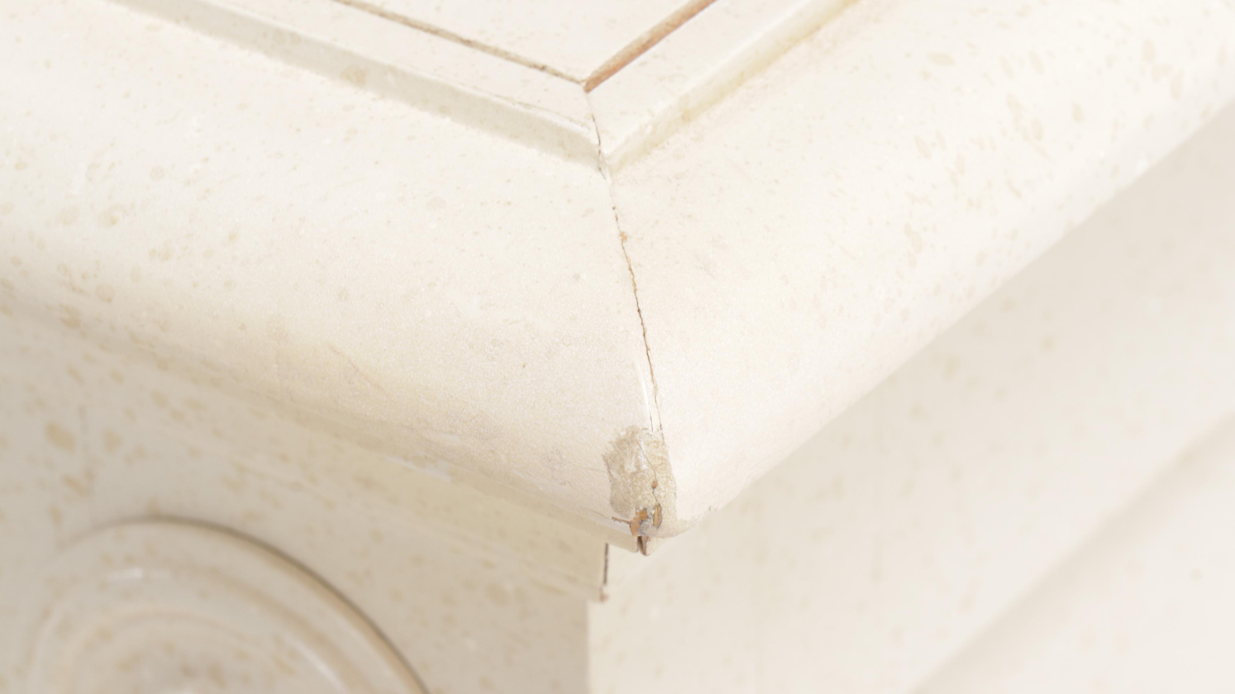 Vaughn Furniture Neoclassical Style White-Painted Dresser and Mirror