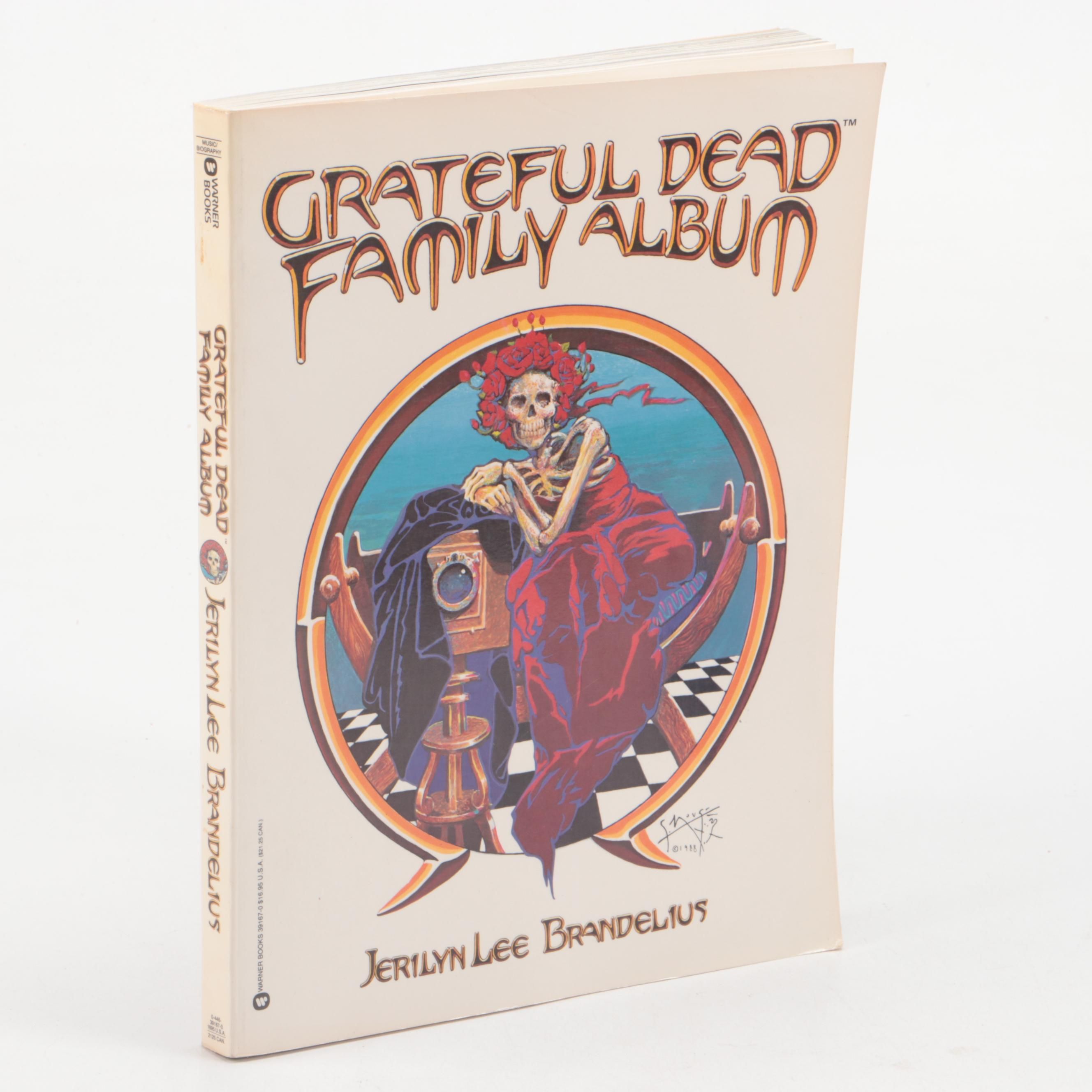 First Paperback Printing "Grateful Dead Family Album" by Jerilyn Lee Brandelius