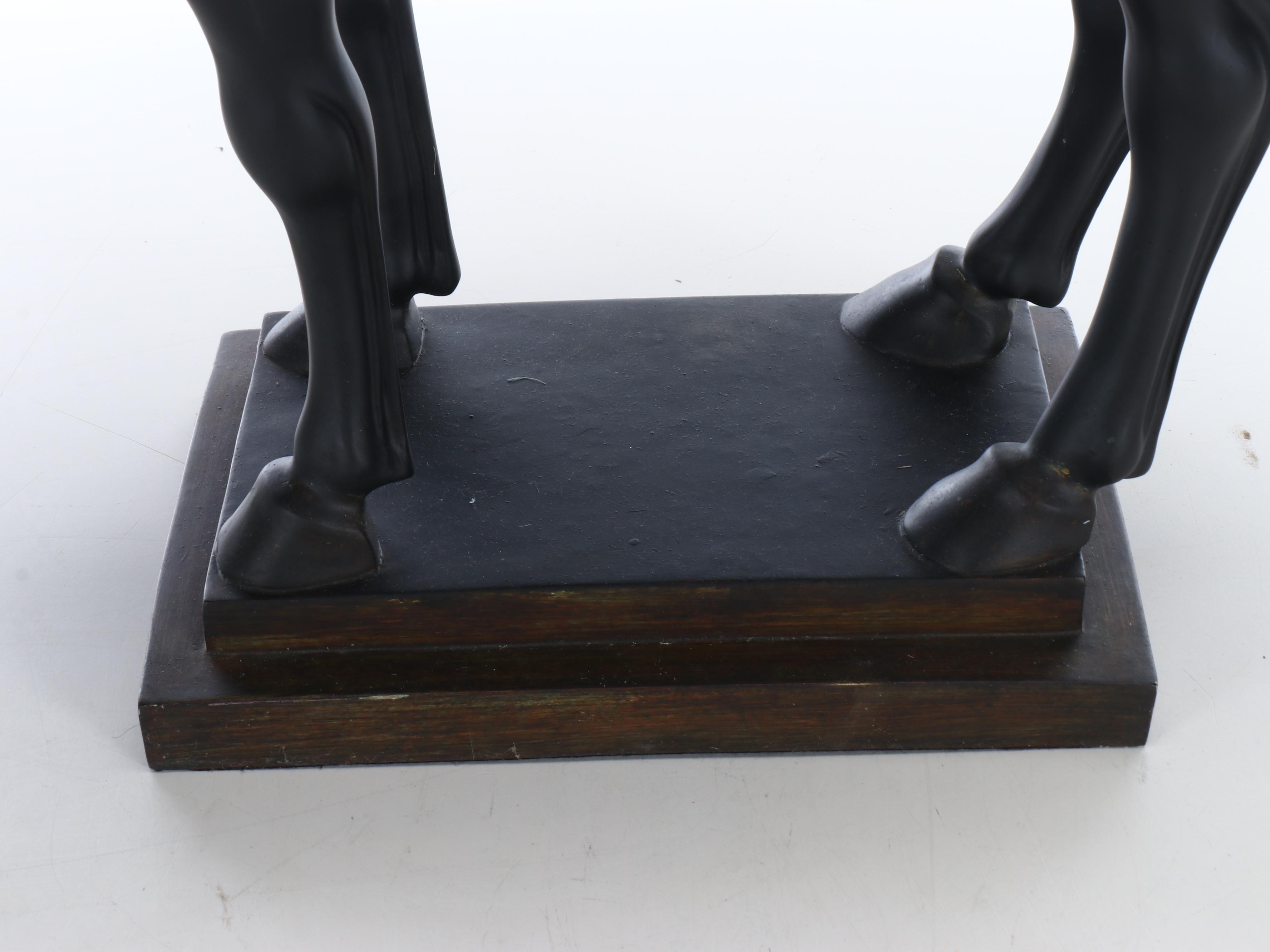 Chinese Tang Style Resin Replica Horse Figure