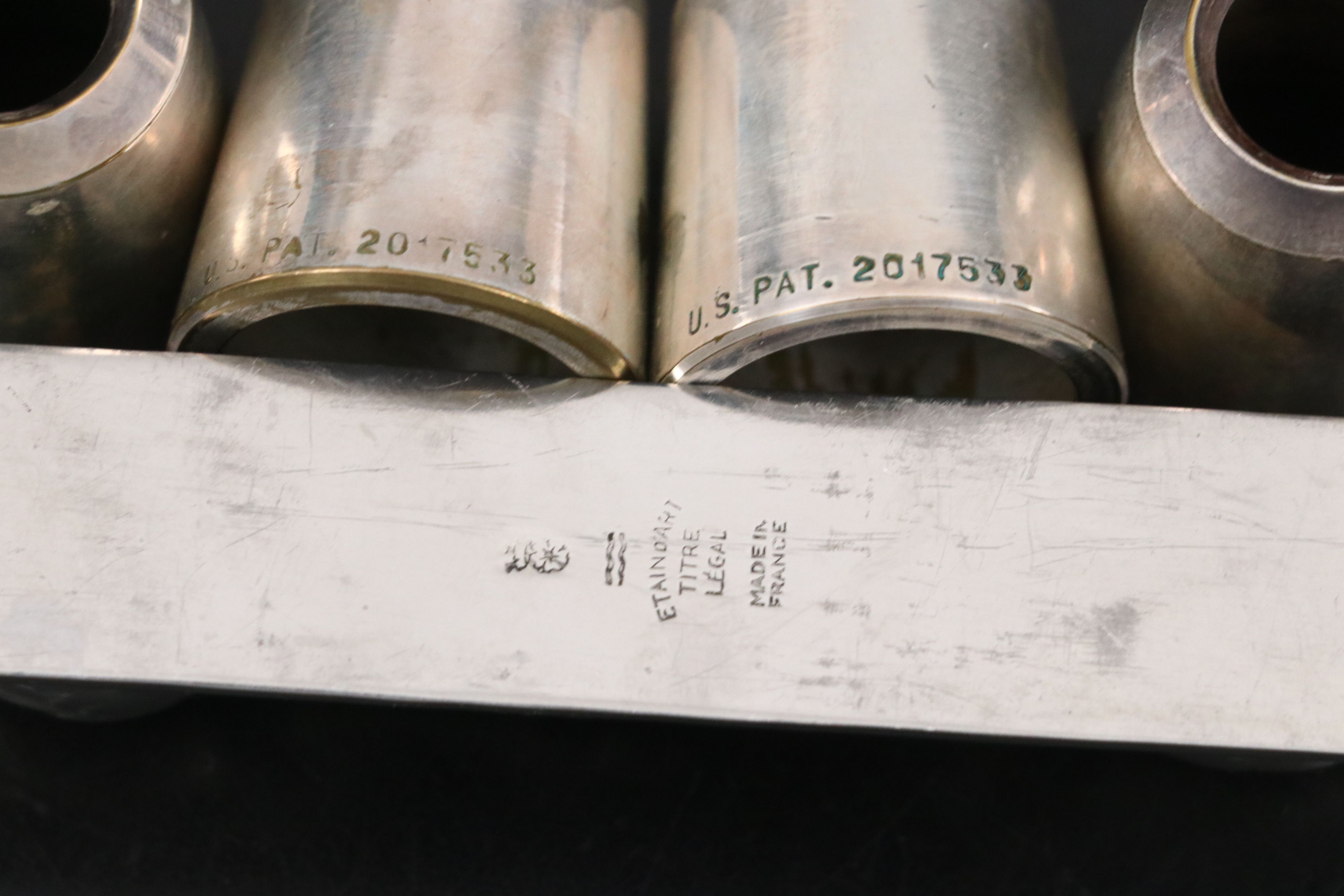 Wallace "Baroque" Kettle with Other Silver Plate Epergne and Other Tableware