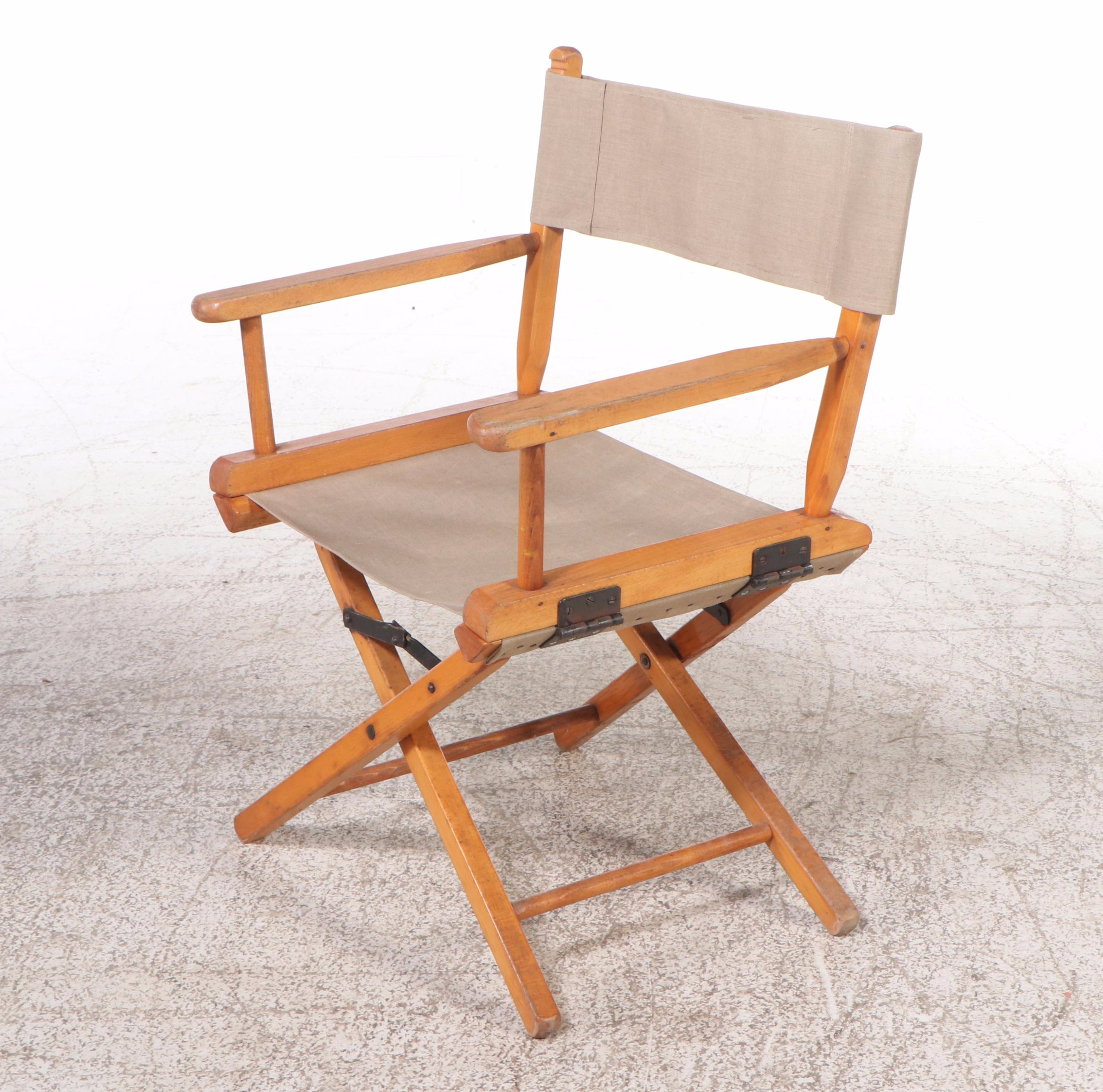 Four Folding Director's Chairs