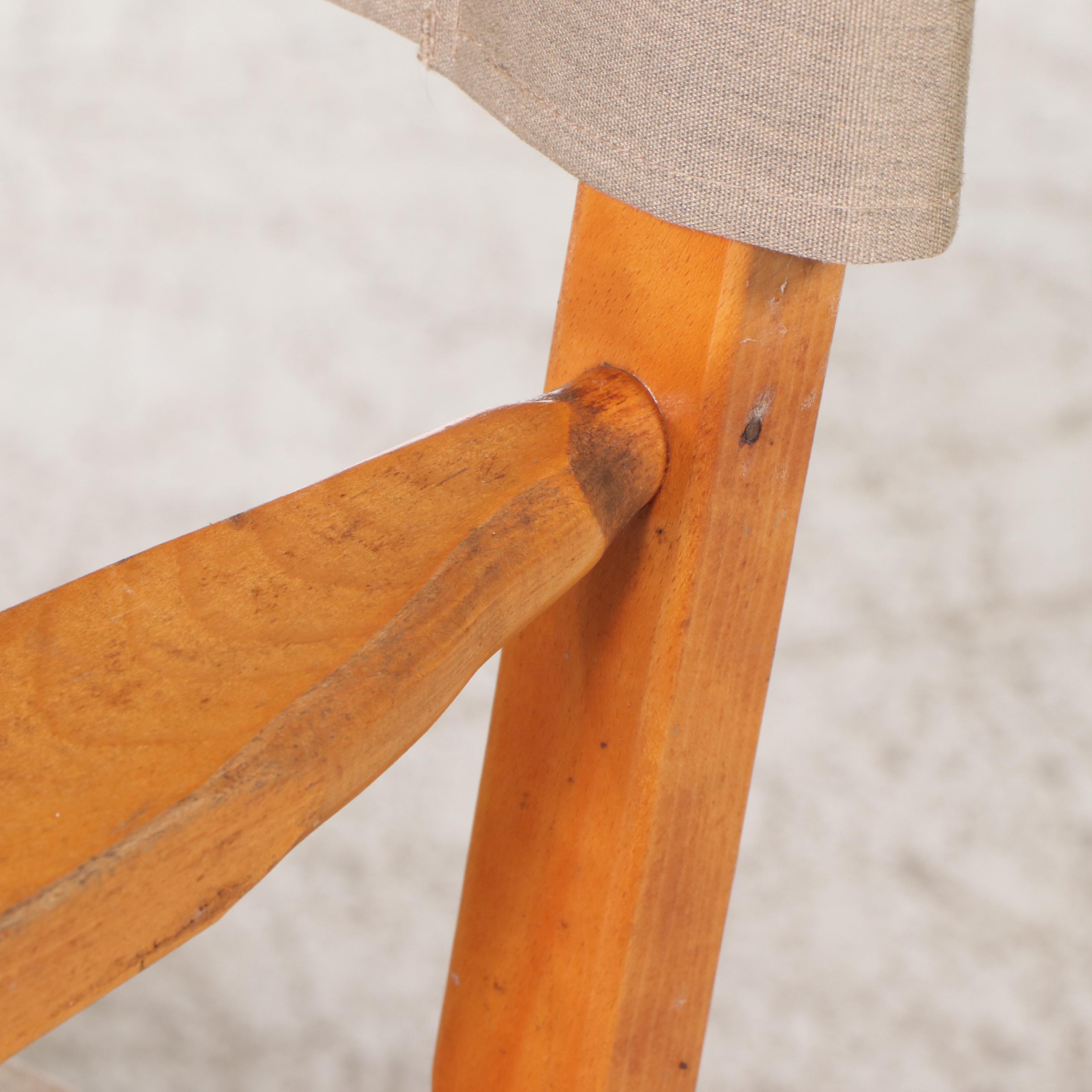 Four Folding Director's Chairs