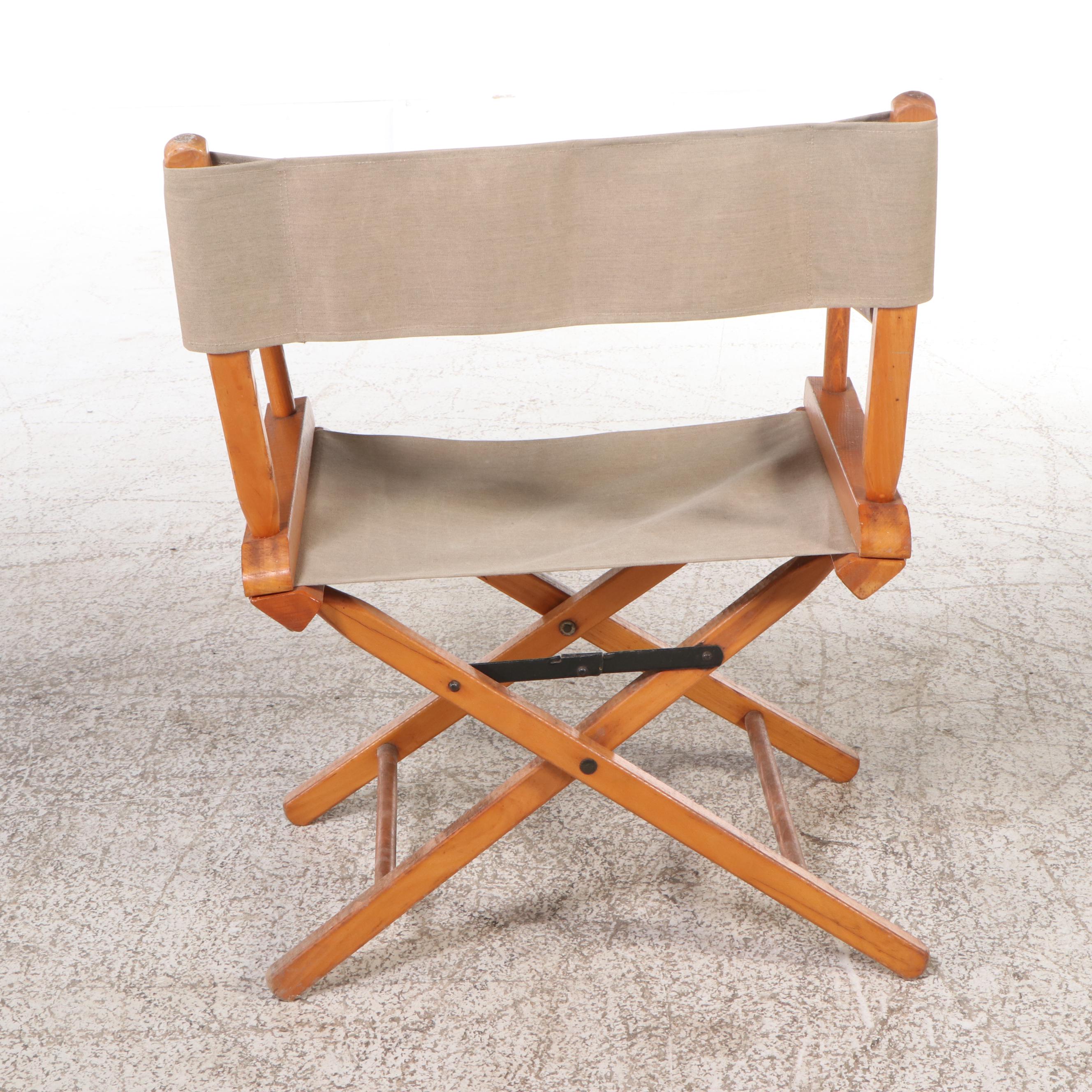 Four Folding Director's Chairs