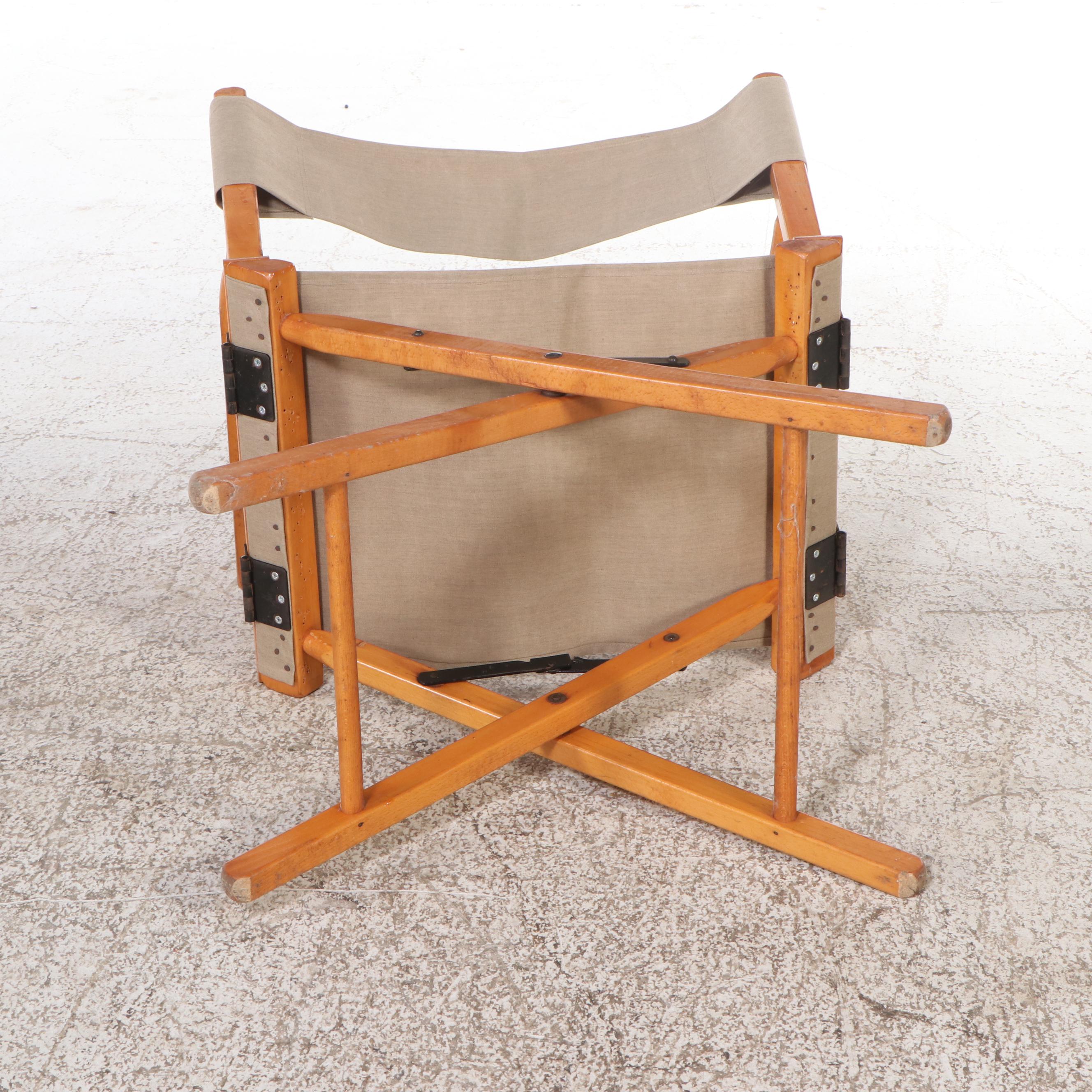 Four Folding Director's Chairs