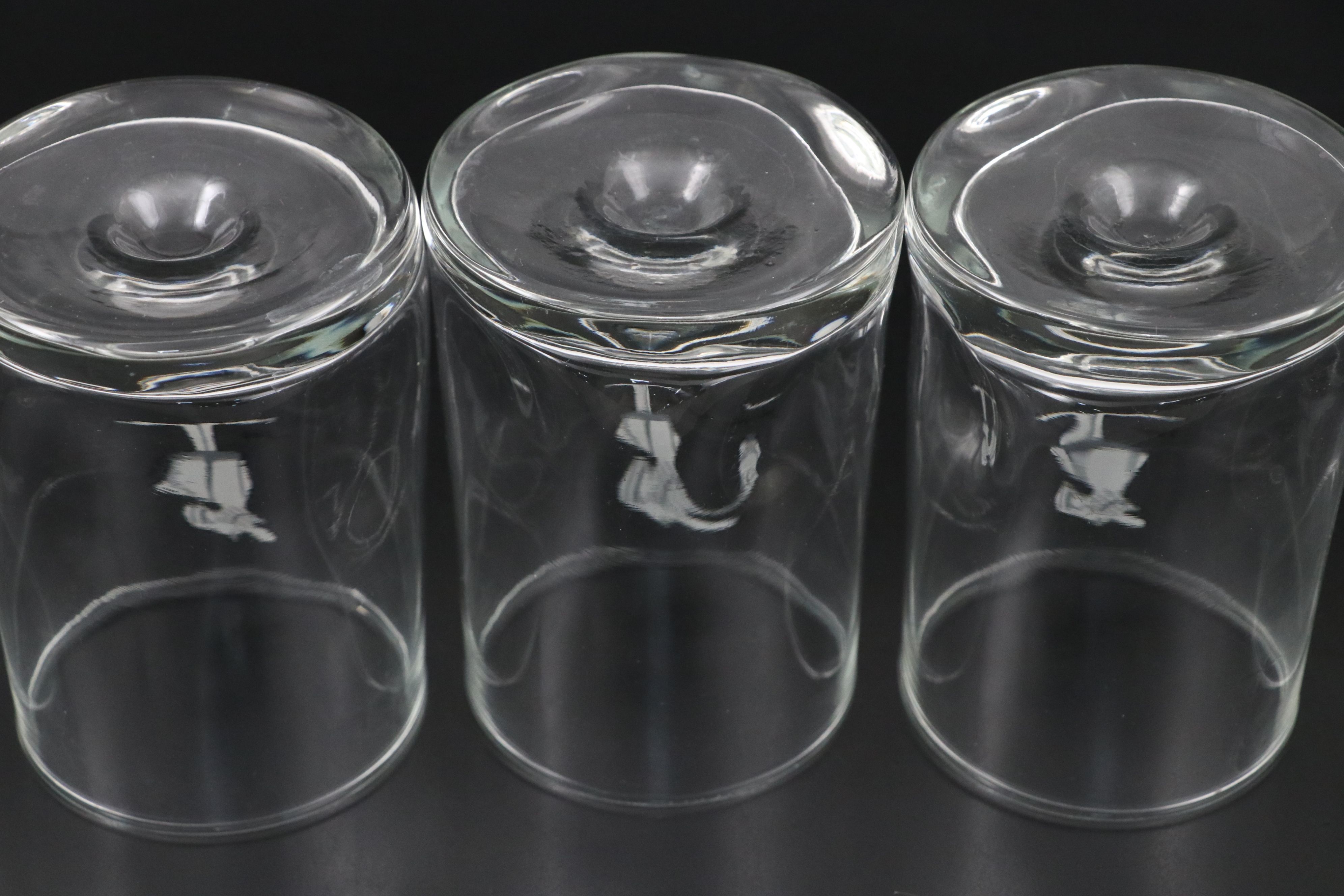 Johnny Hart "B.C. Comics" Rocks Glasses and Pitcher