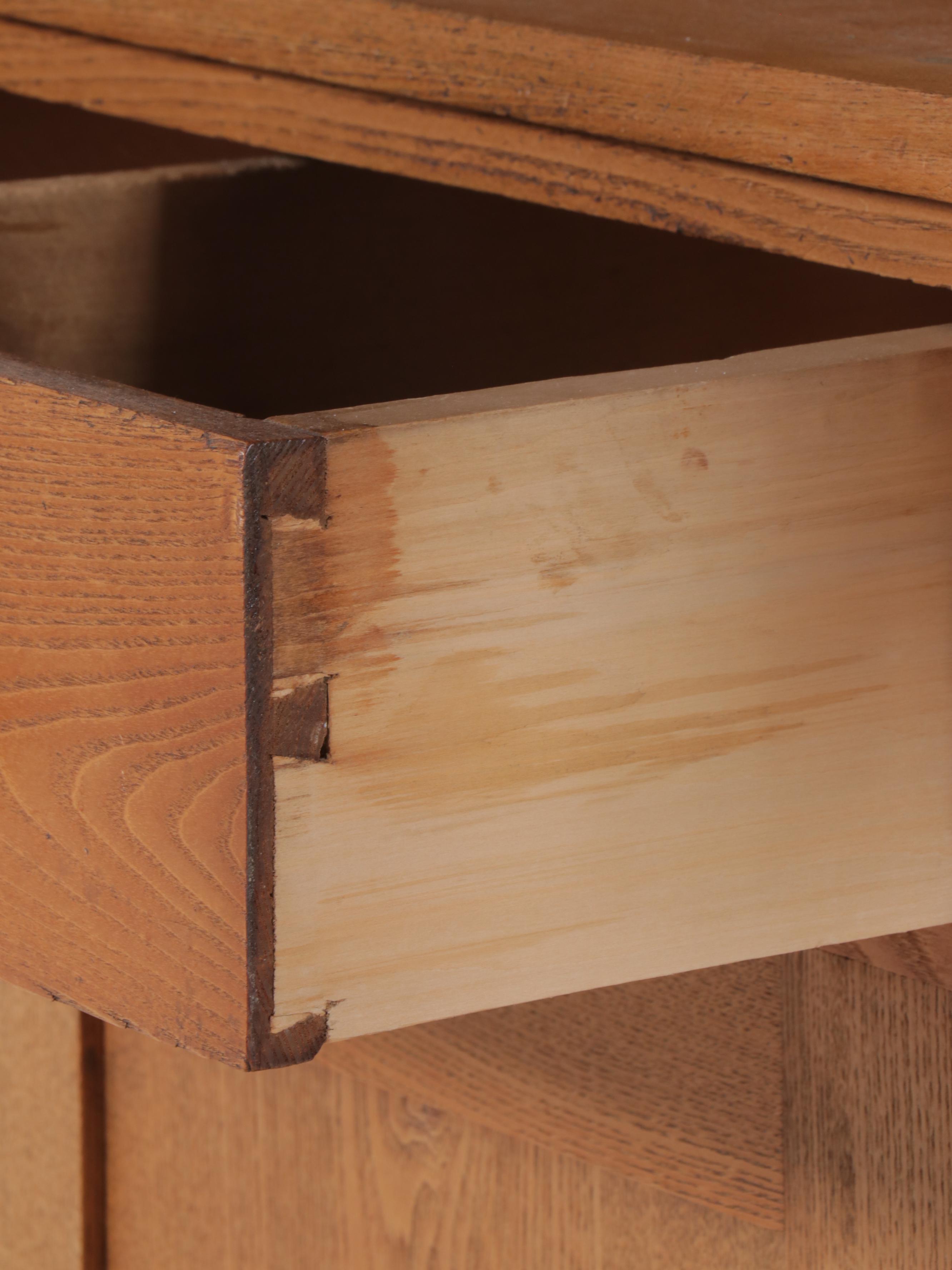 Oak Kitchen Cabinet, Early to Mid-20th Century