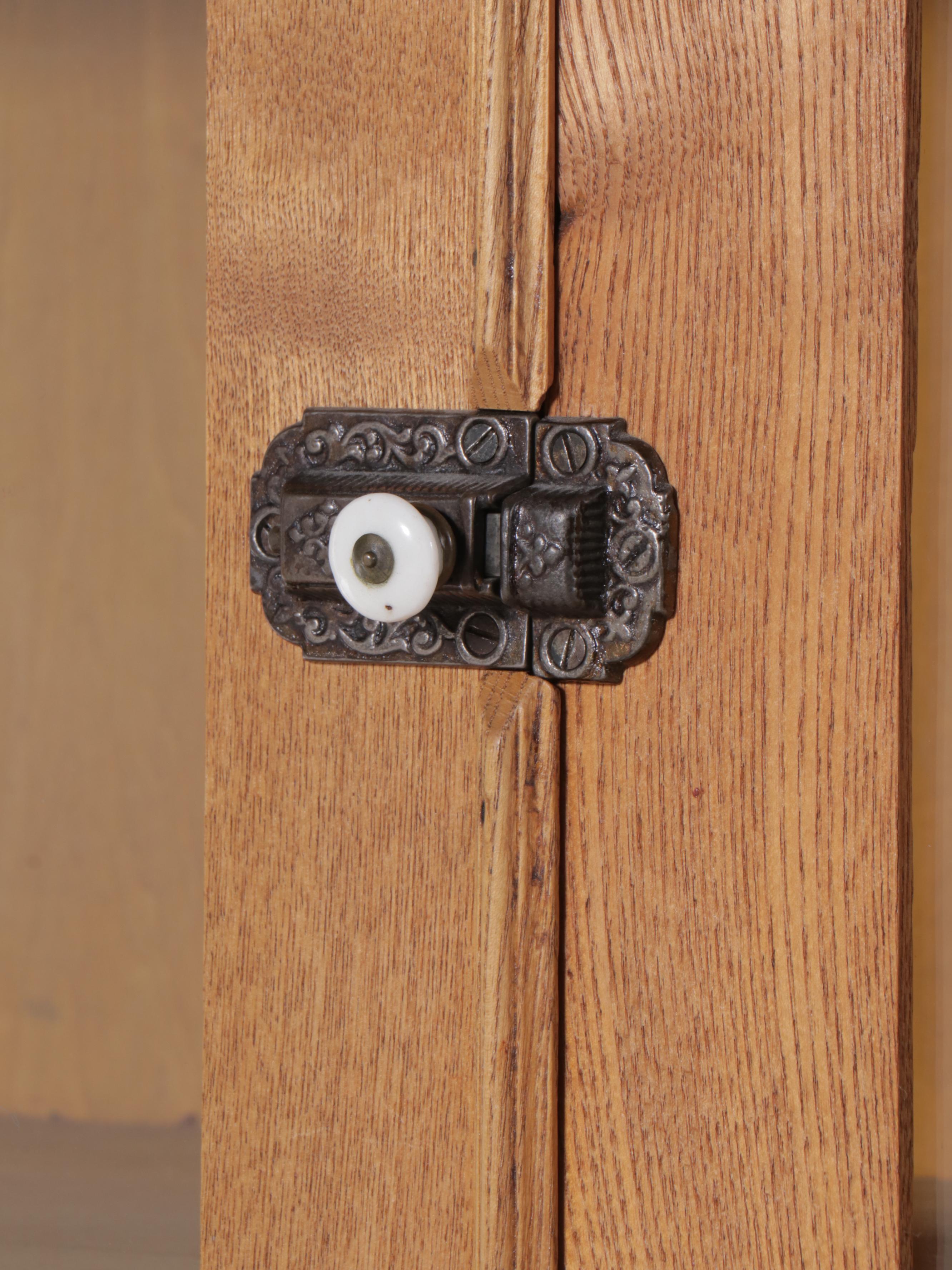 Oak Kitchen Cabinet, Early to Mid-20th Century