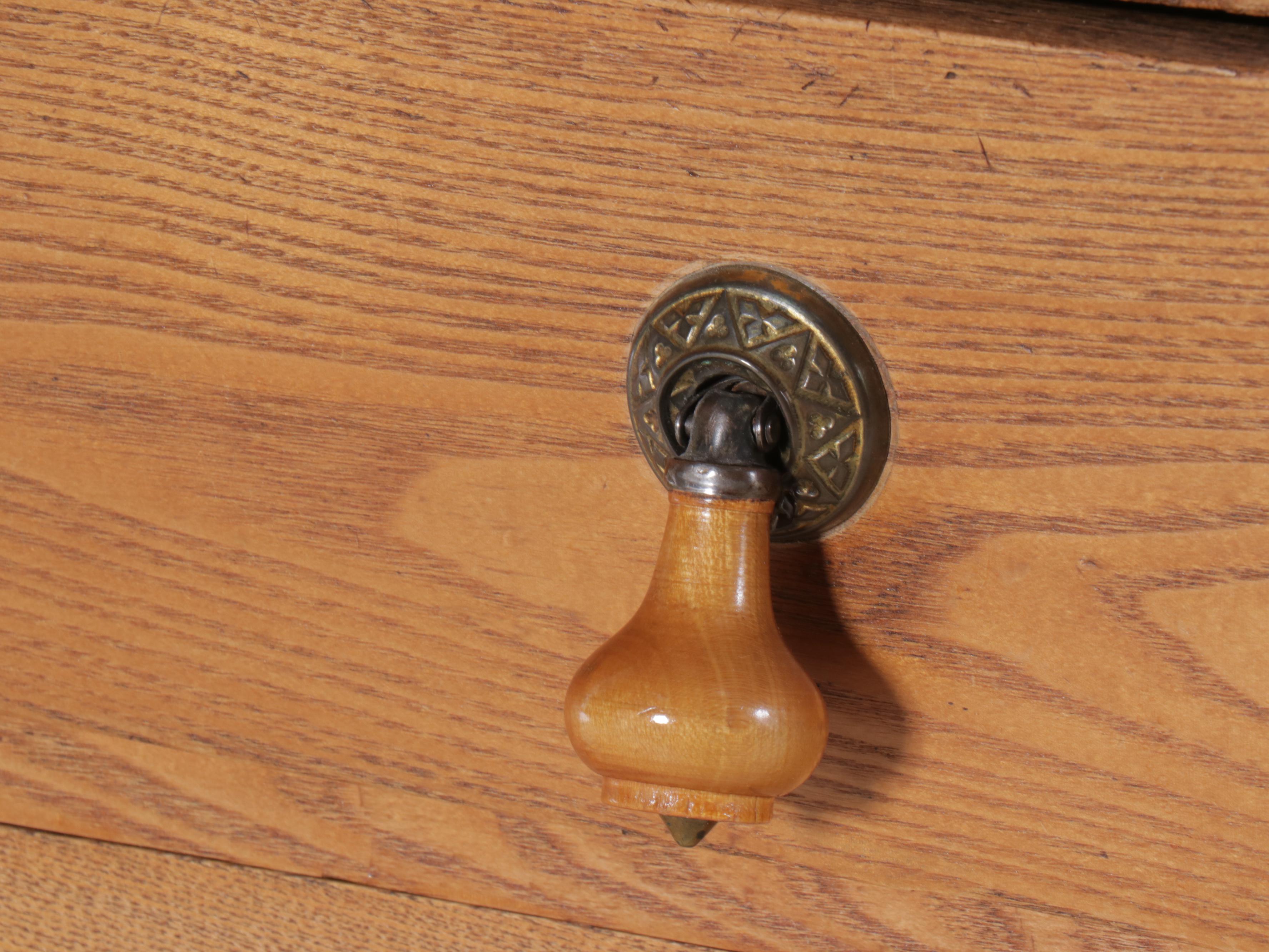 Oak Kitchen Cabinet, Early to Mid-20th Century
