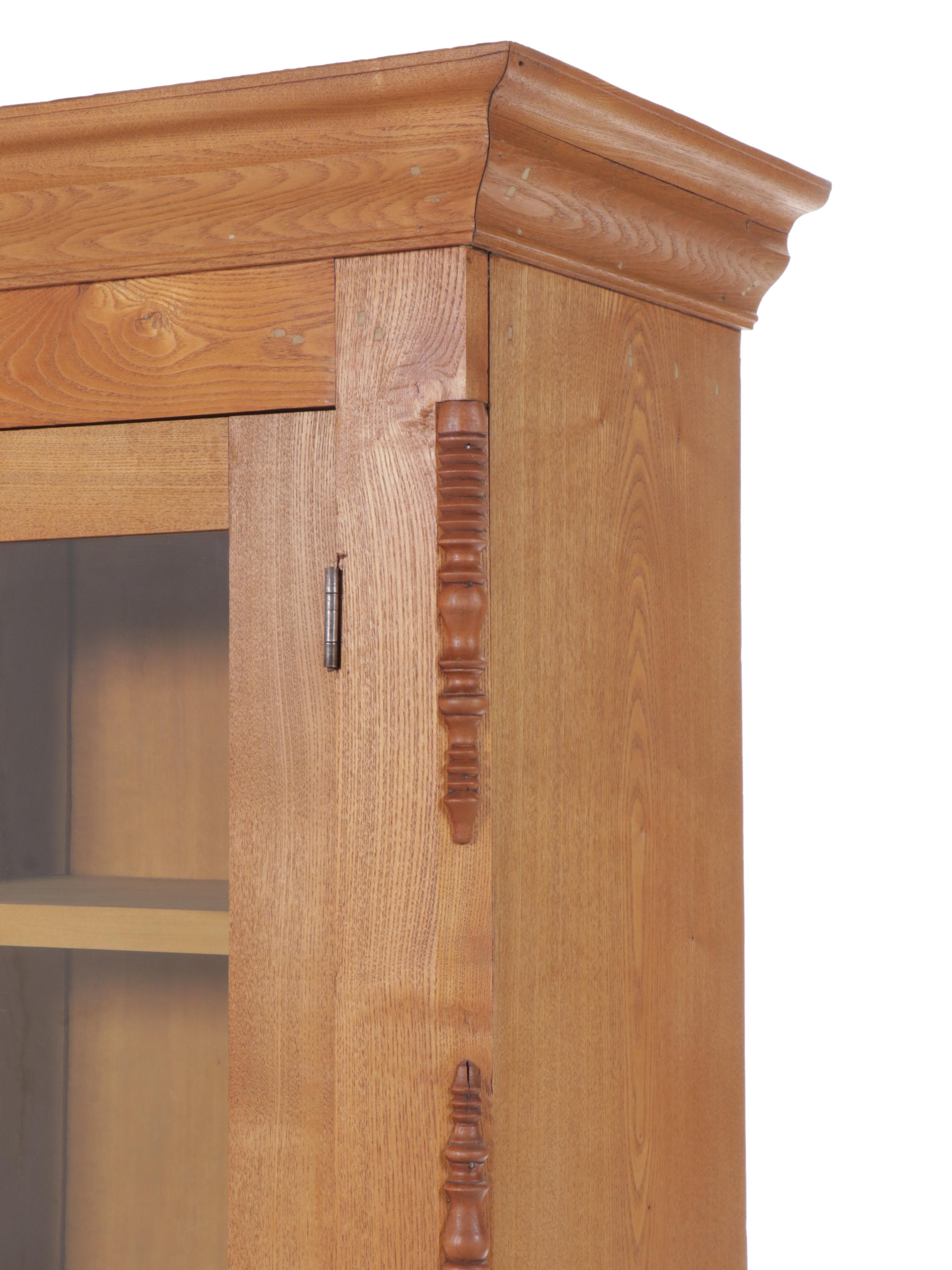 Oak Kitchen Cabinet, Early to Mid-20th Century