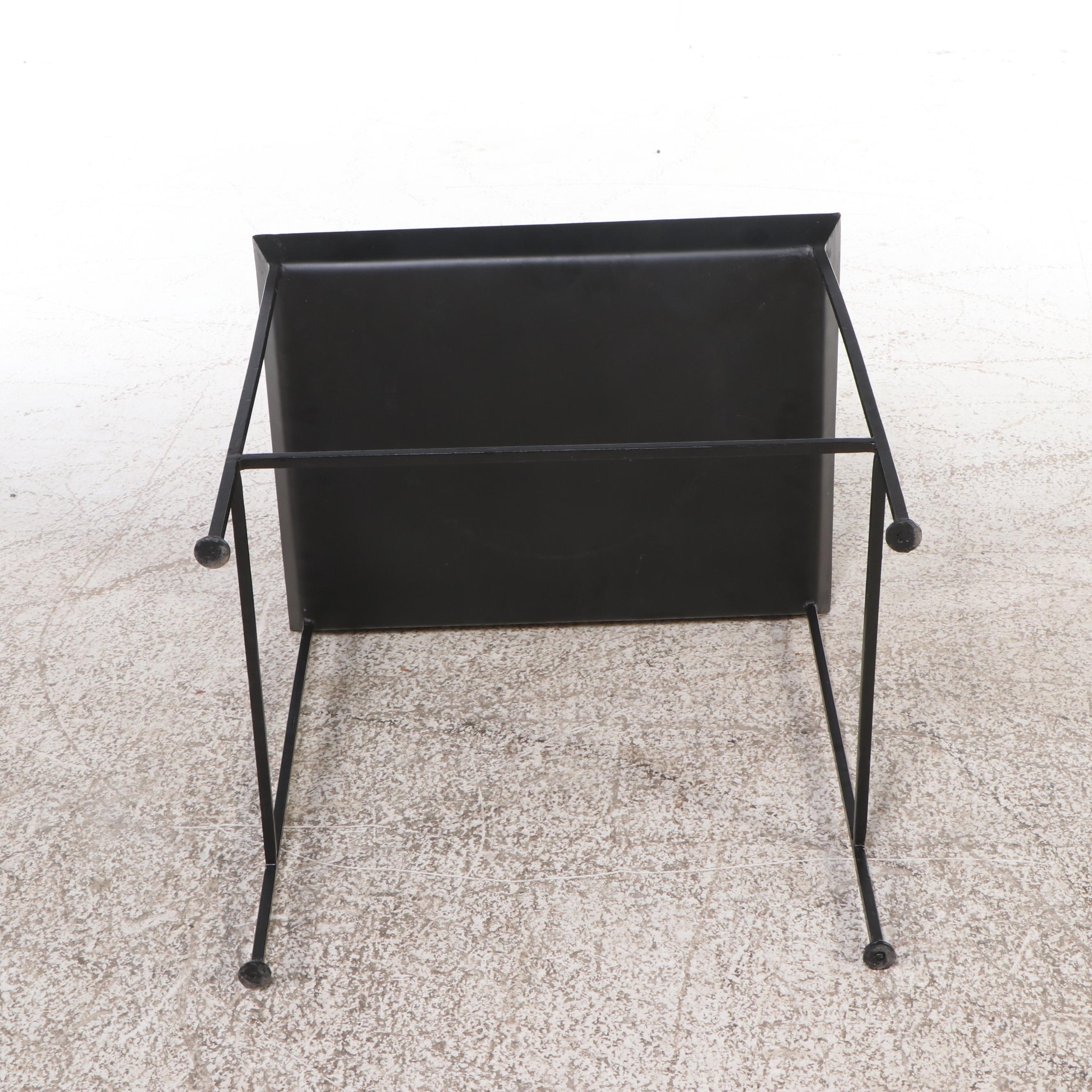 Contemporary Metal Side Table