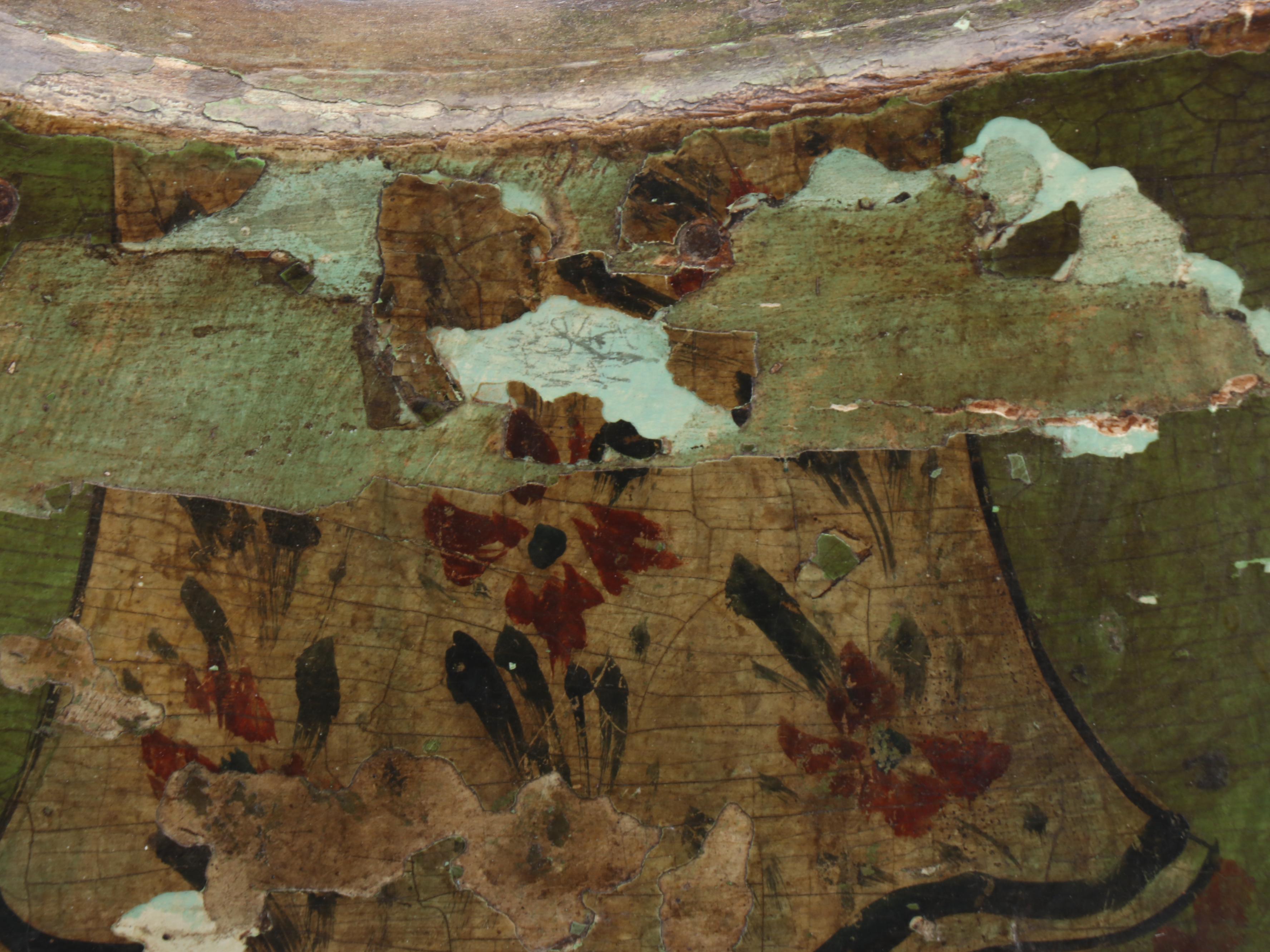 Antique Wooden Rocking Horse