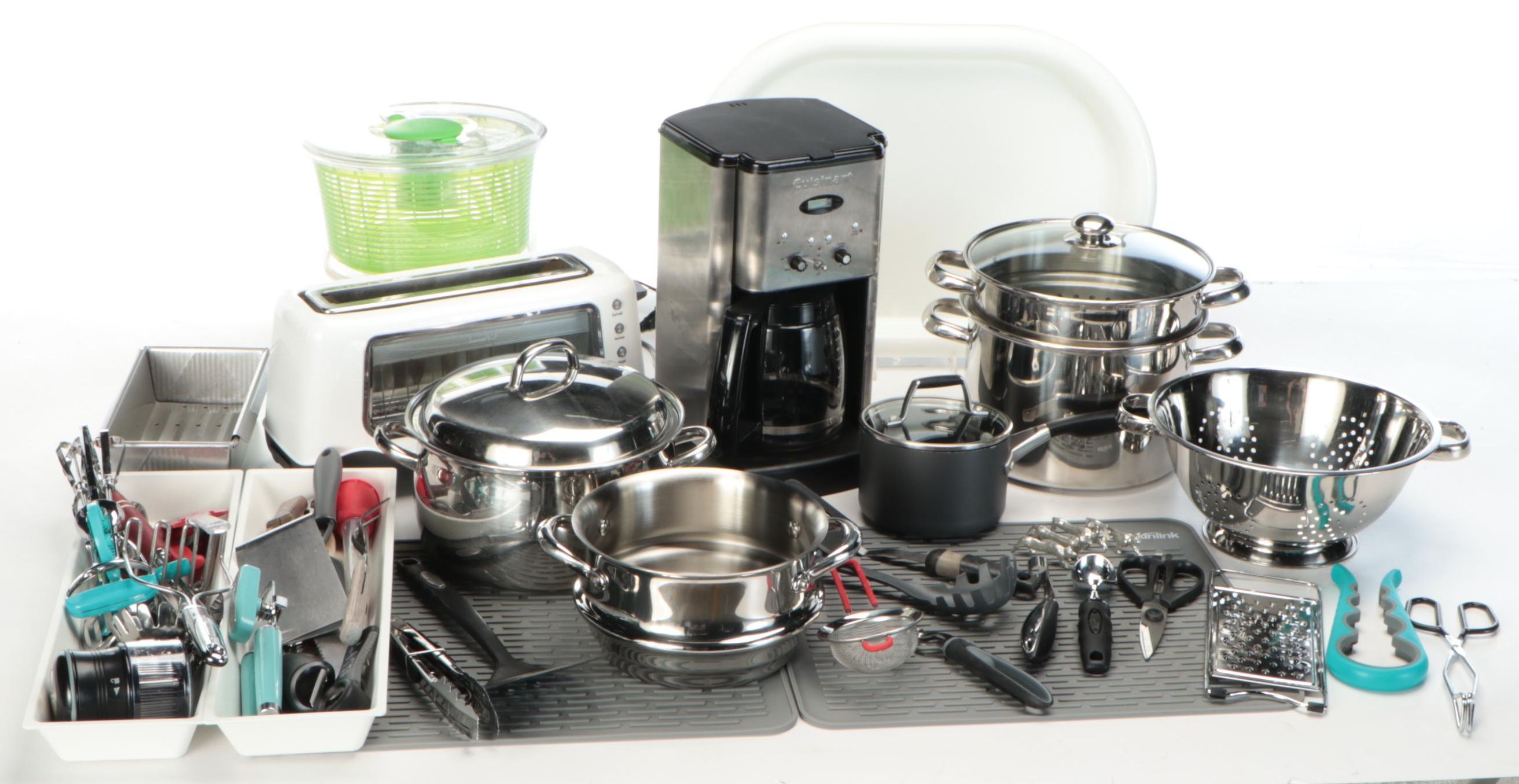 Cuisinart Coffee Pot with Other Kitchenware and Appliances