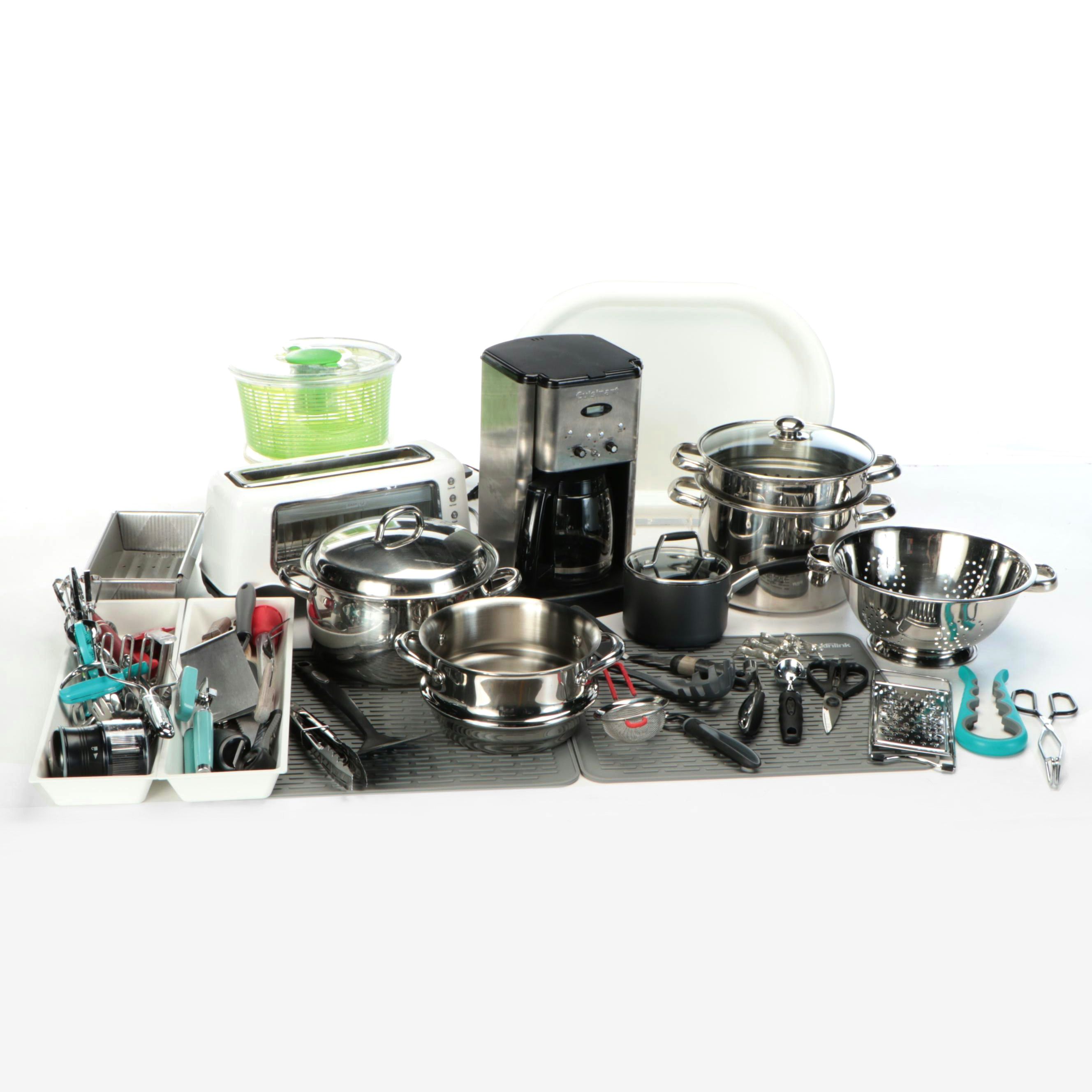 Cuisinart Coffee Pot with Other Kitchenware and Appliances