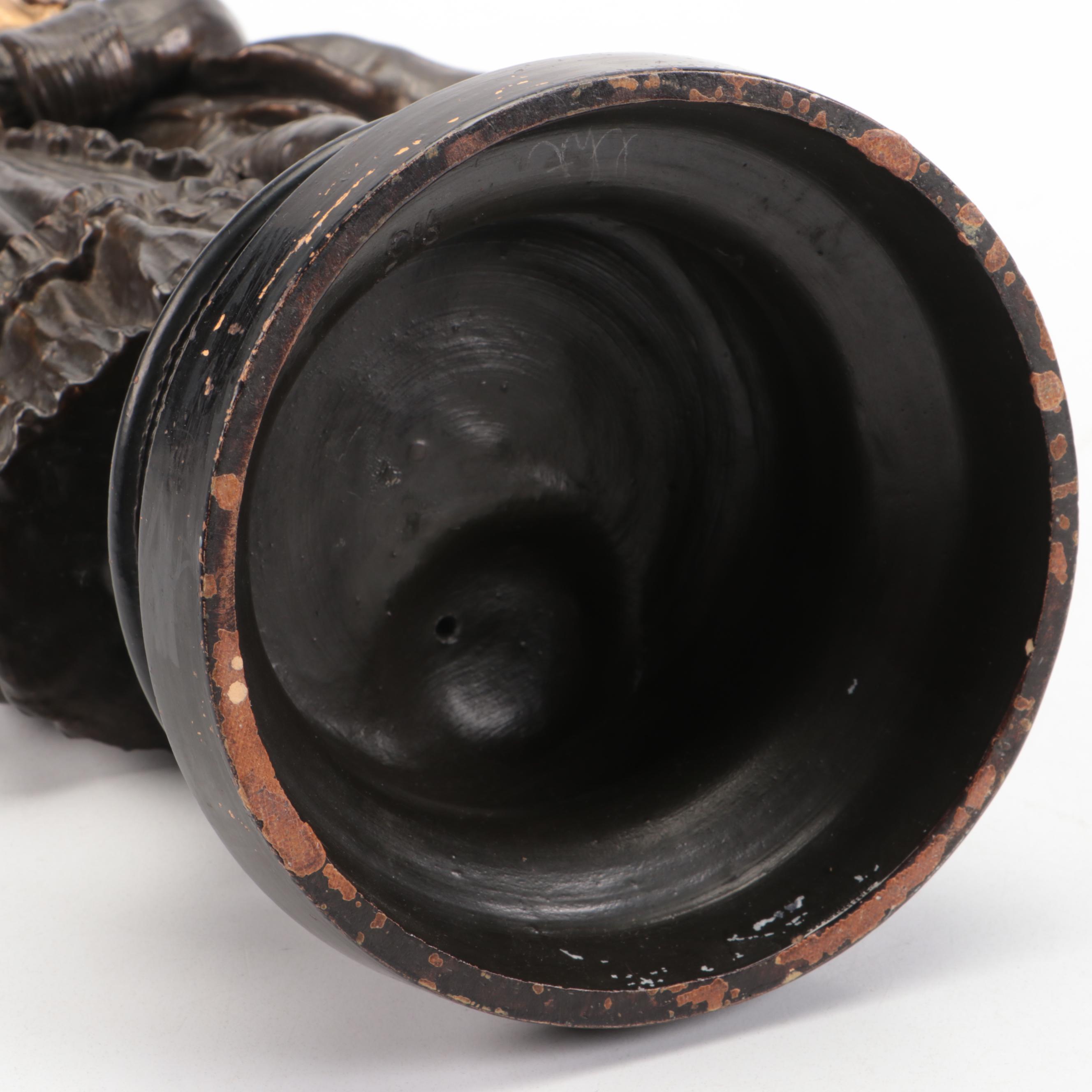 Victorian Style Bronzed Metal Figural Group, 20th Century