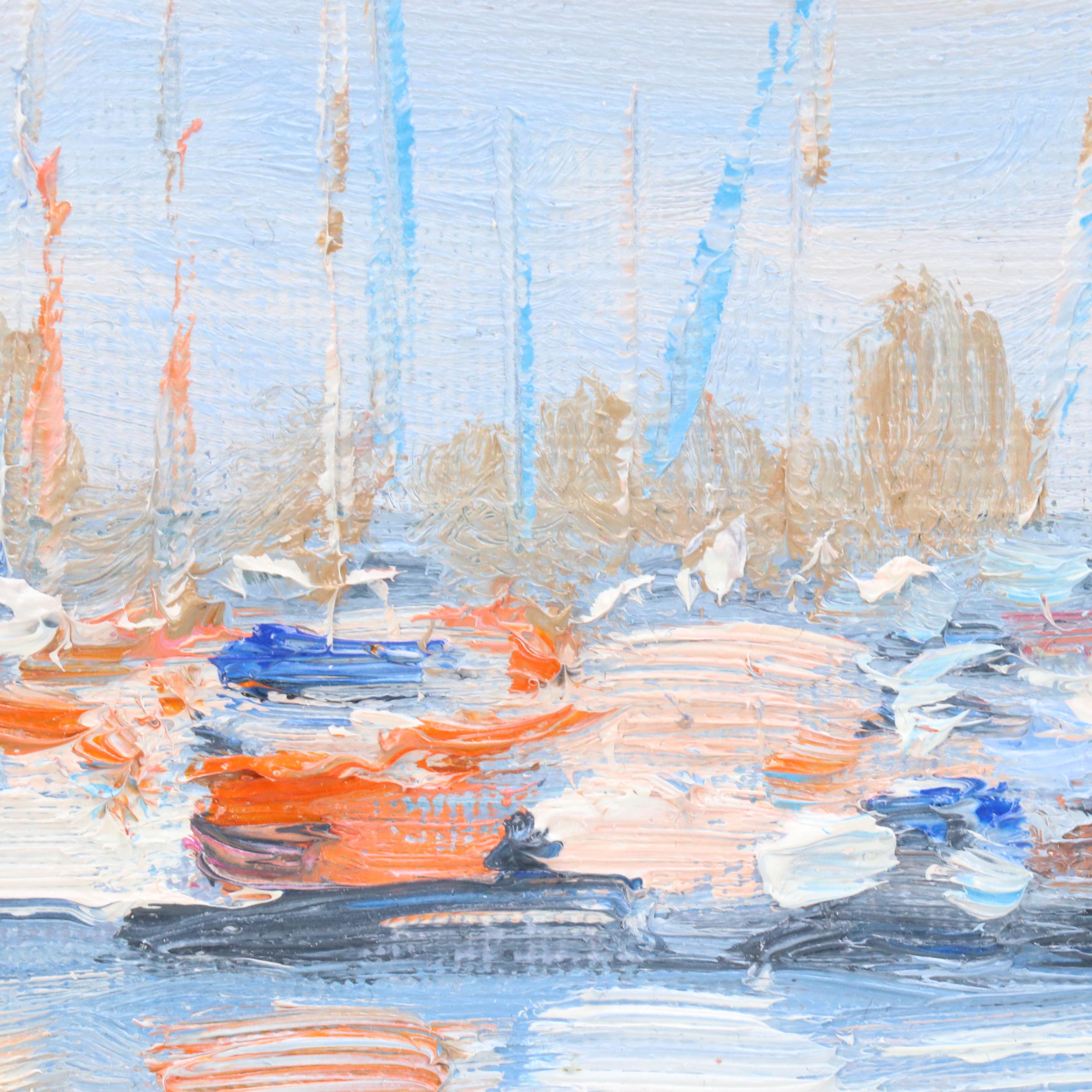 Sean Wu Coastal Oil Painting