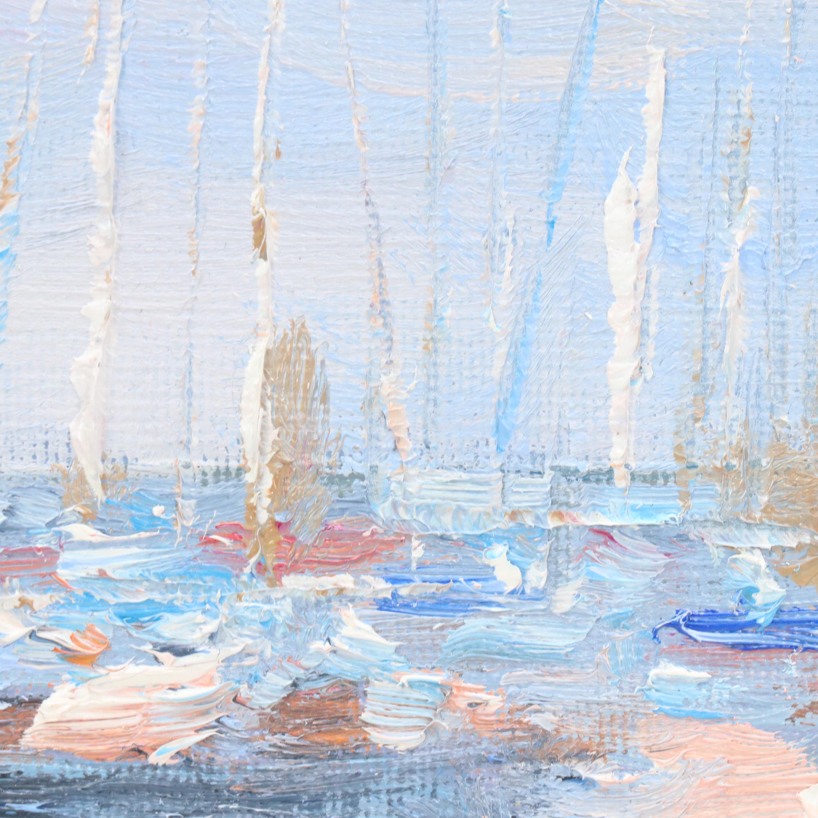 Sean Wu Coastal Oil Painting