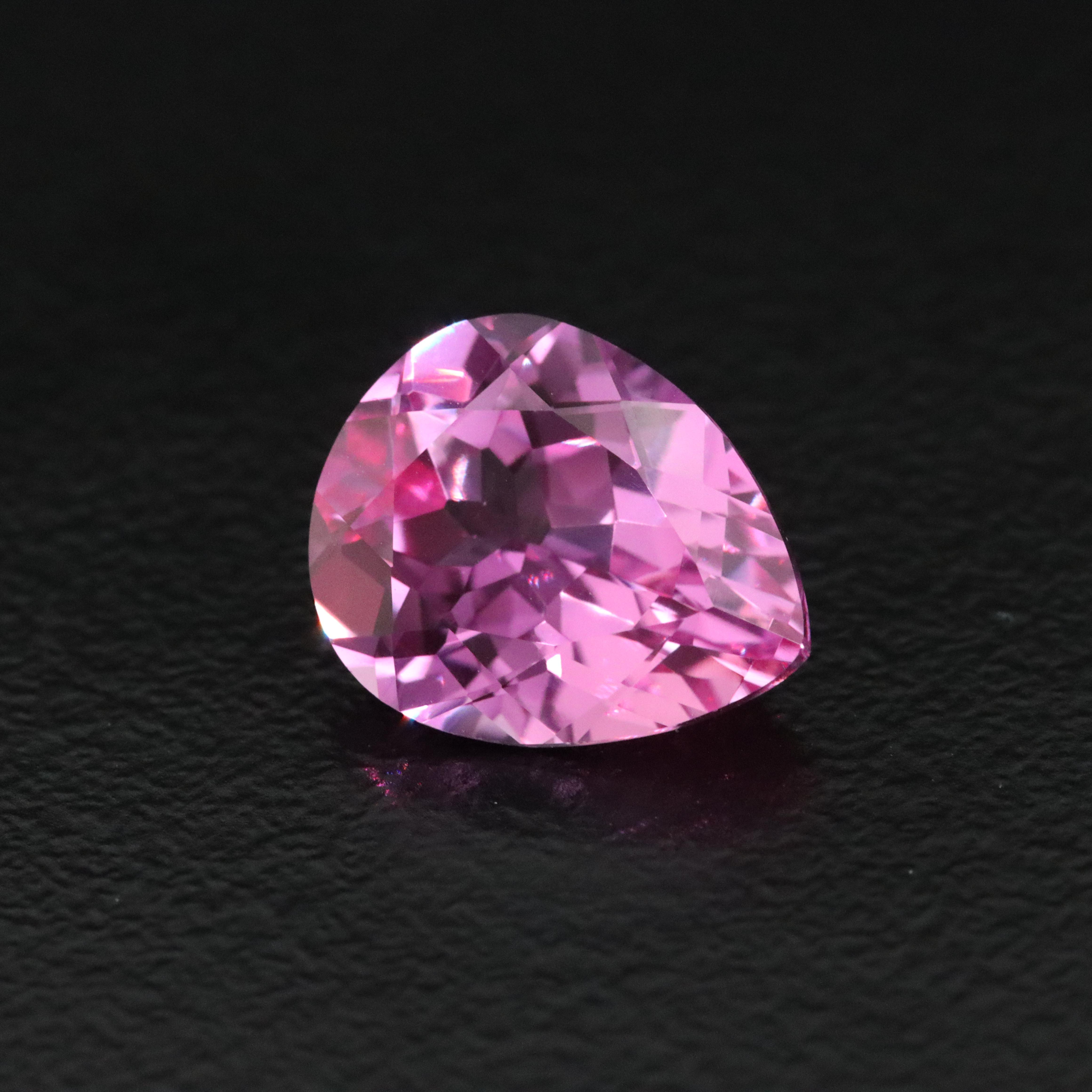 Loose 4.29 CT Lab Grown Sapphire