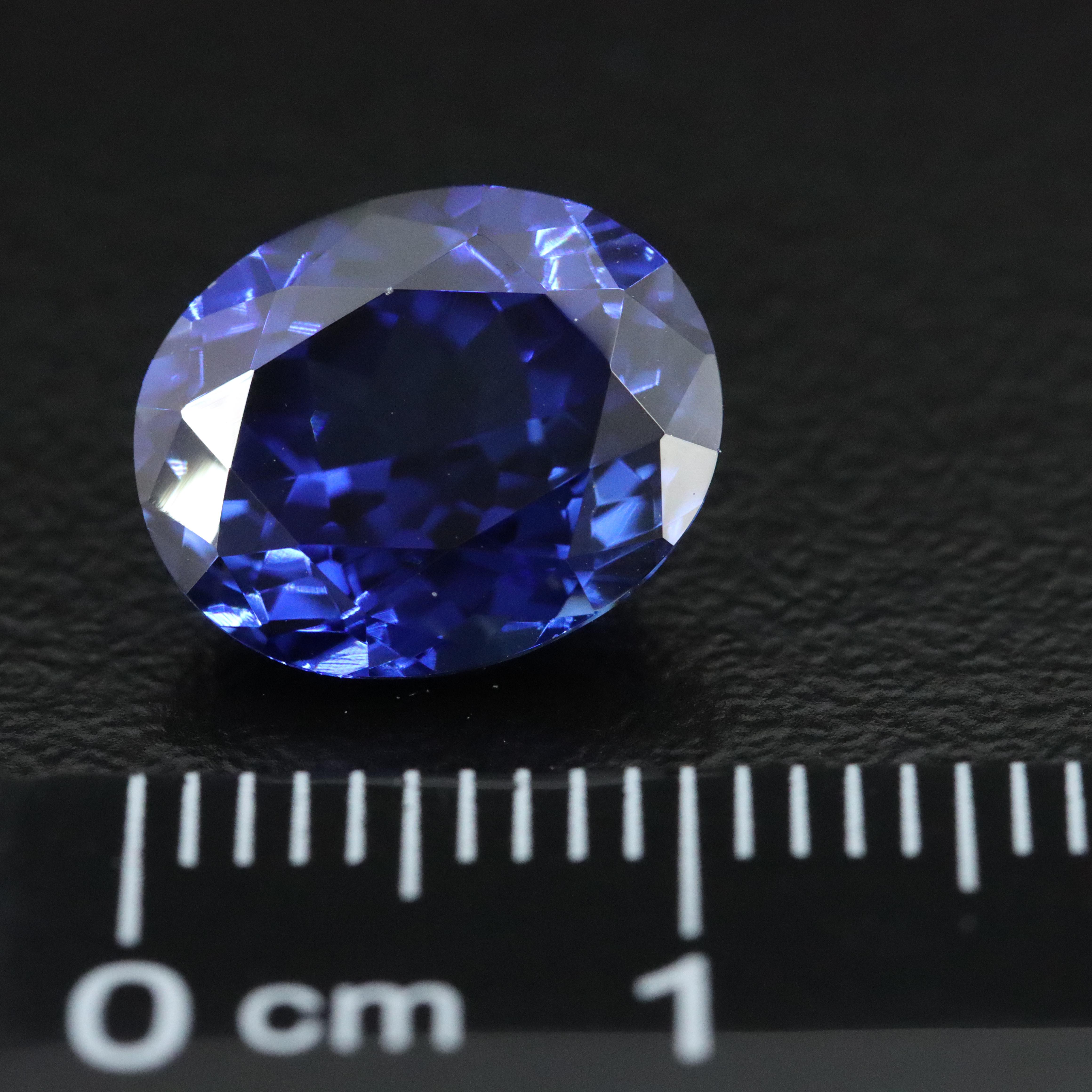 Loose 4.94 CT Lab Grown Sapphire