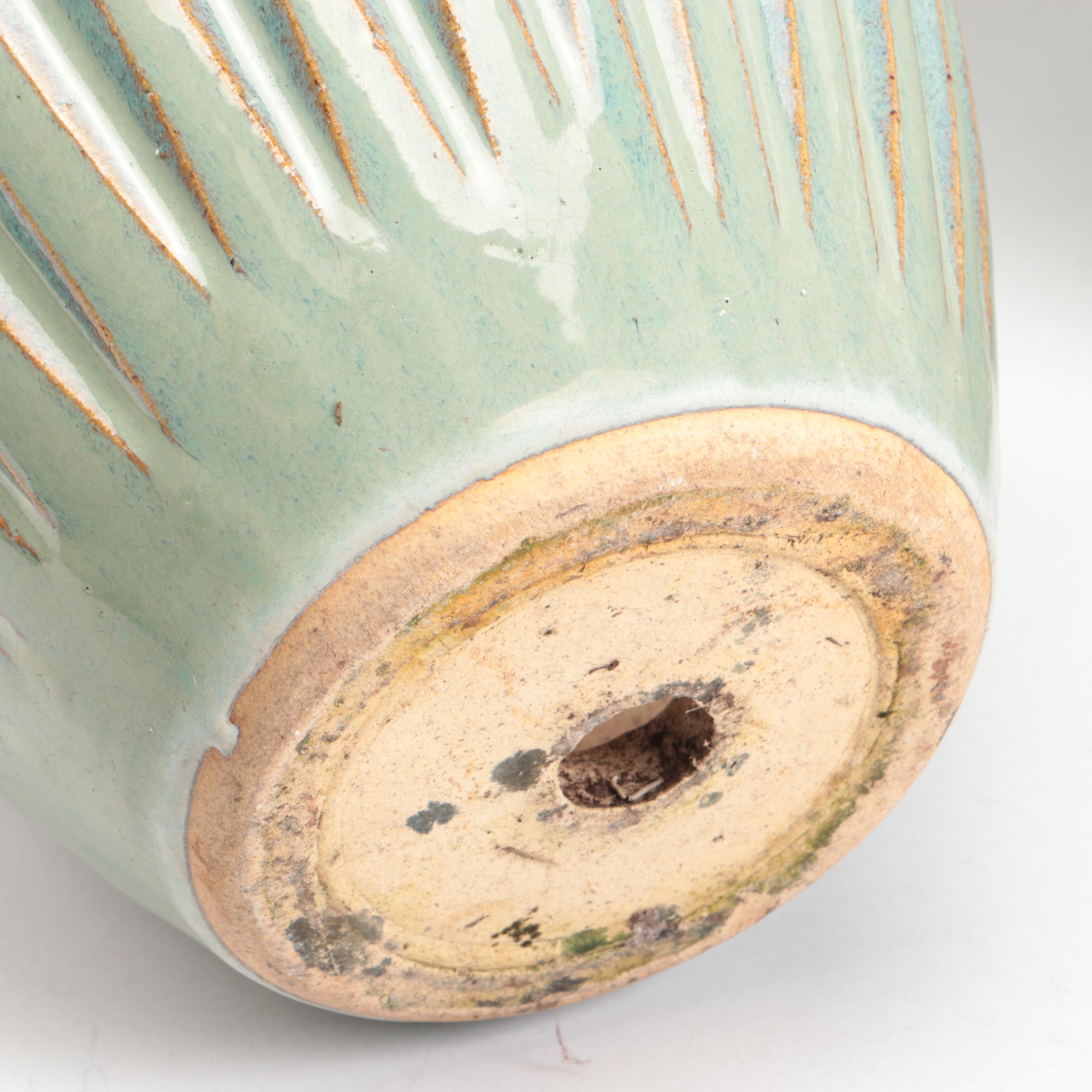 Drip Glazed and Other Ceramic Planters